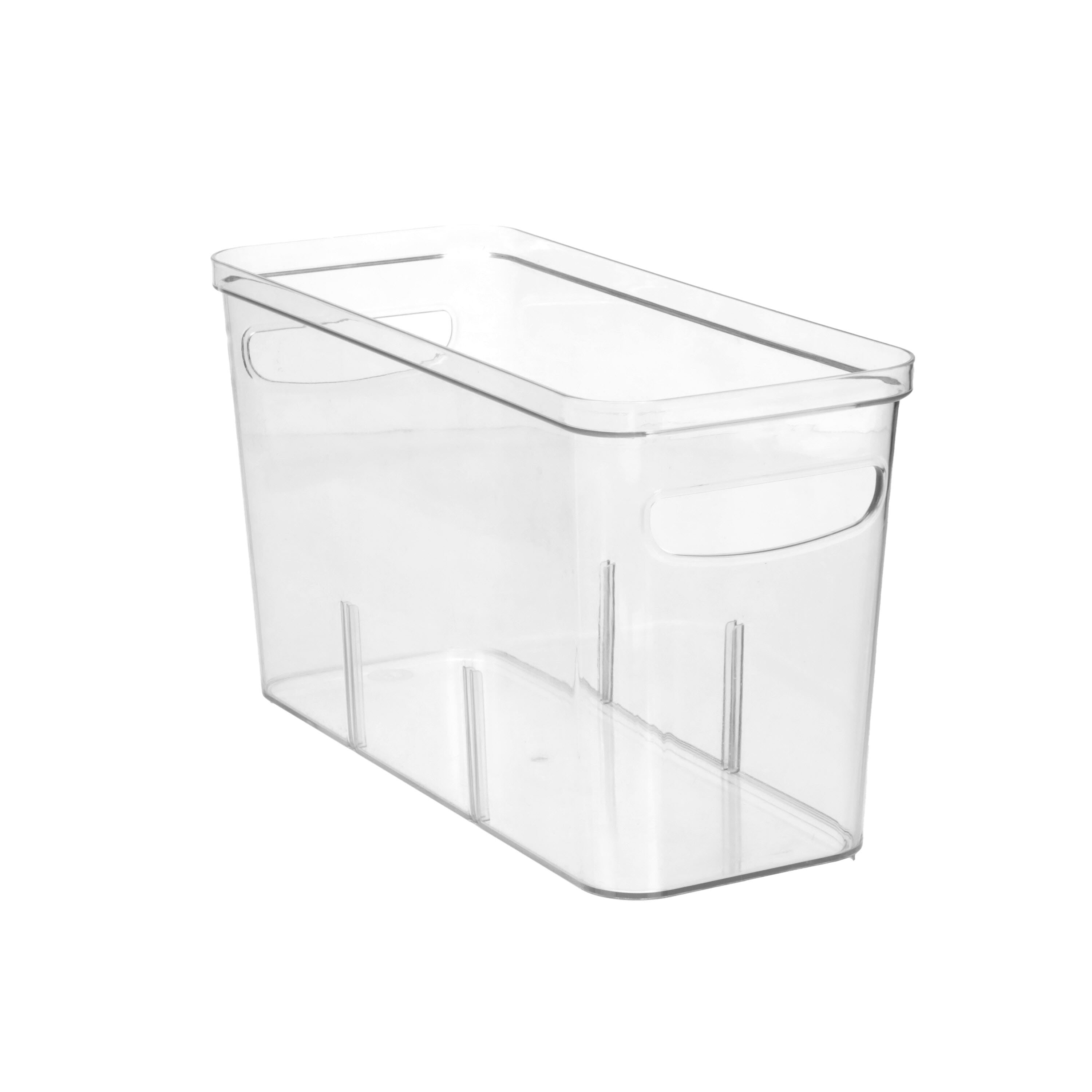 4 Layers Clear Food Tray   Storage Box Durable Food-Grade Container Holder 