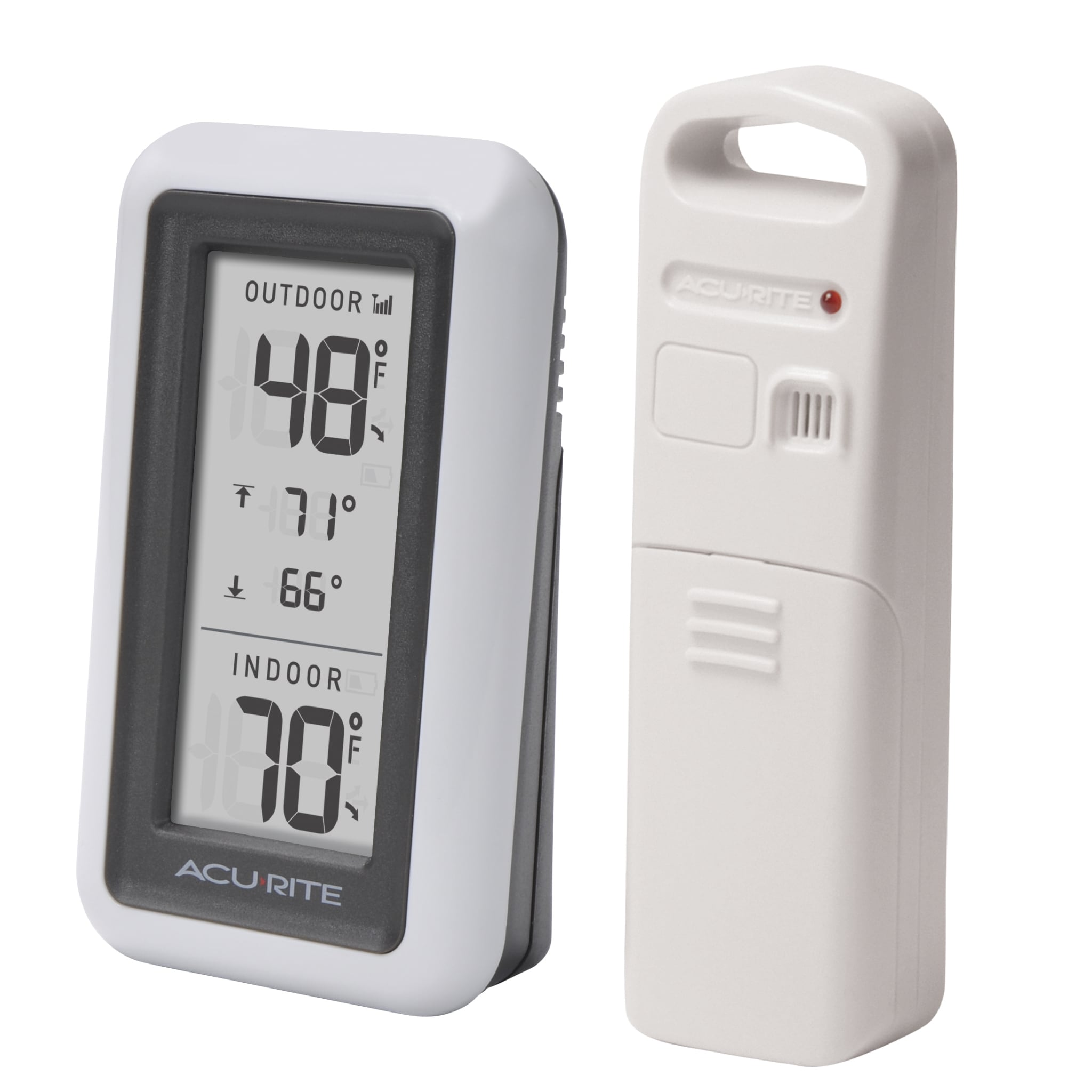 Digital Thermometer with Indoor / Outdoor Temperature (2 Color Options)