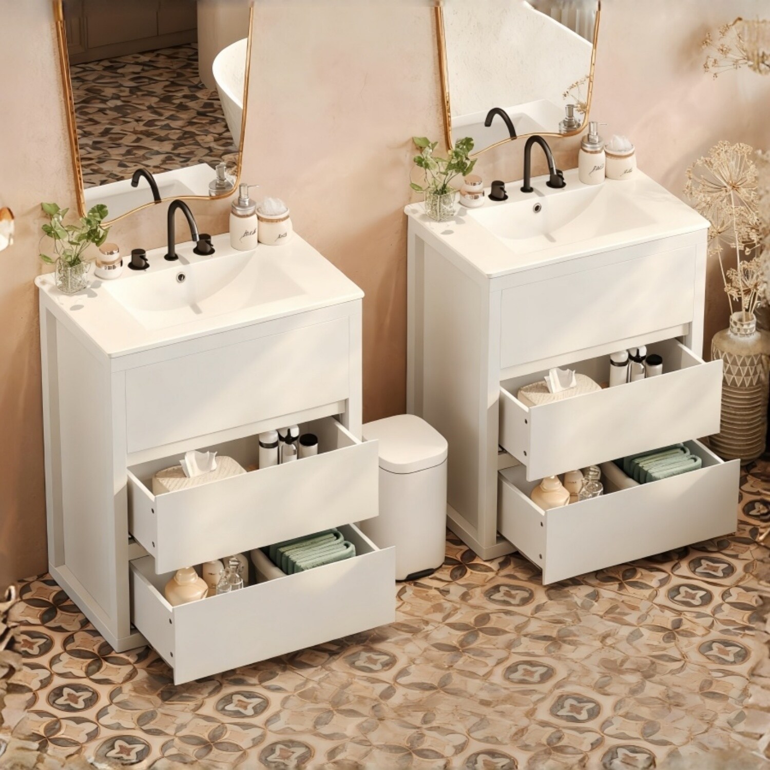 Vanityfus VF-NE-0550W Bath-Vanity-Combo - View #2