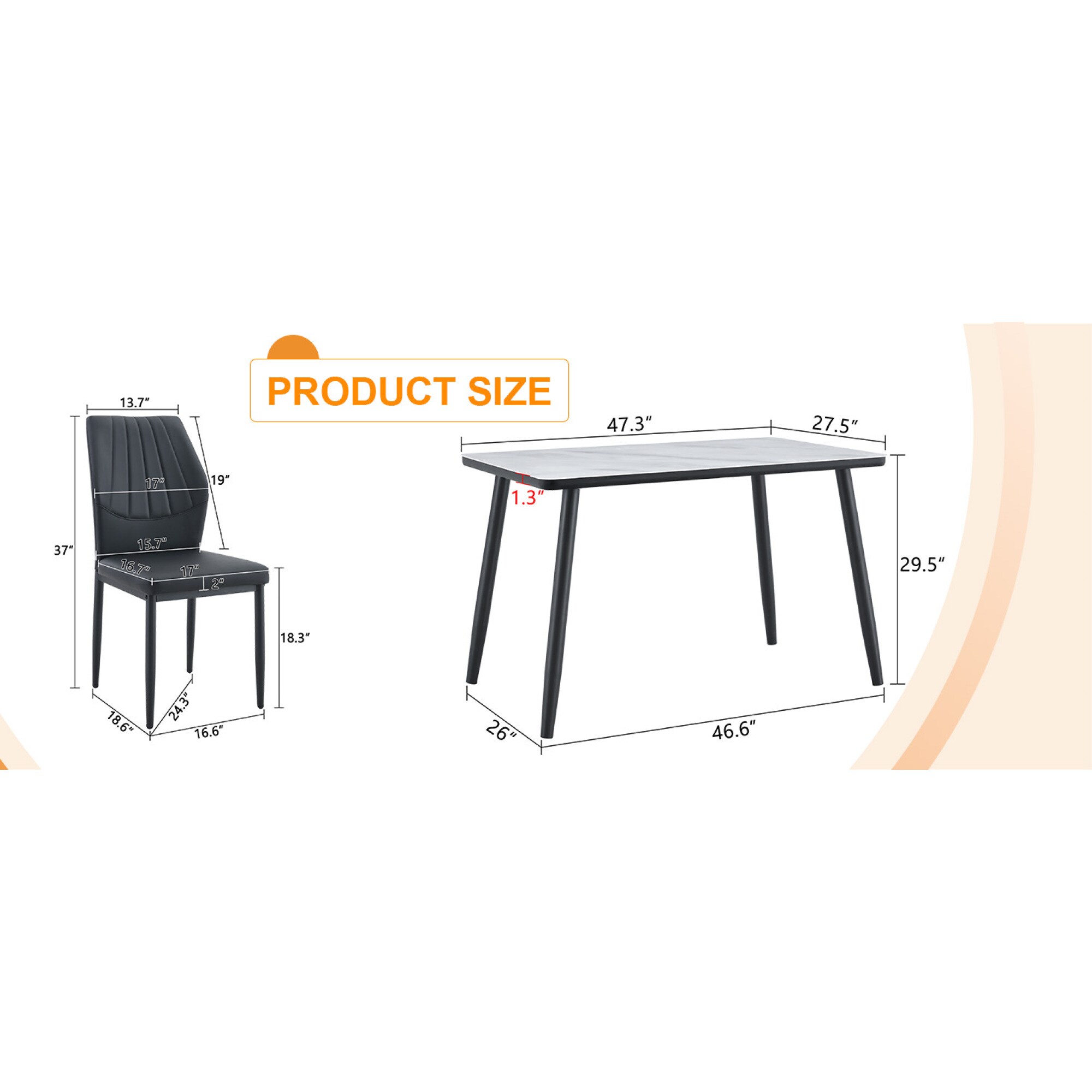 Roomfitters RF-W1151S04661 Dining-Sets - View #4