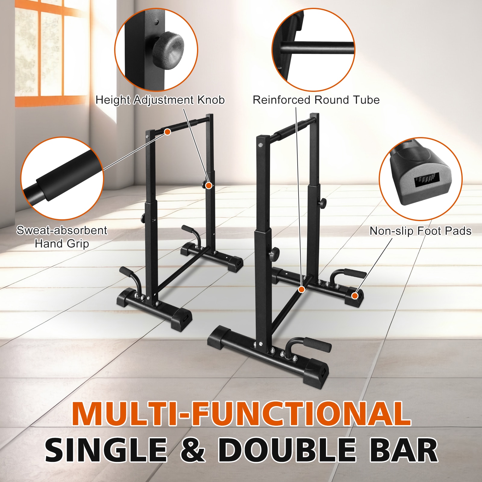 LOVMOR SF-Y-W2031P291597 Pull-up-Push-up-Bars - View #2