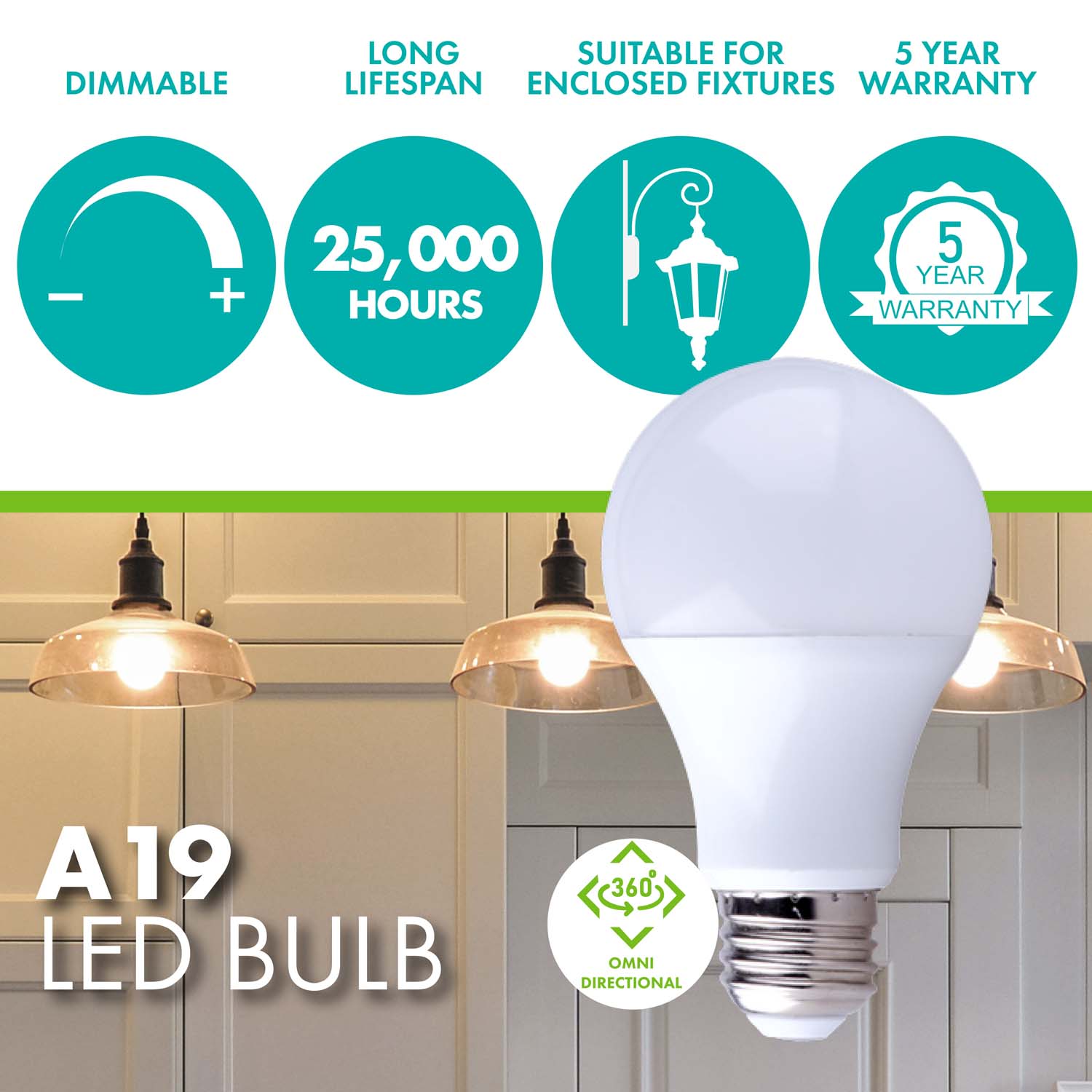 Simply Conserve L06A1927KENCL-8PK Led-Lights - View #3