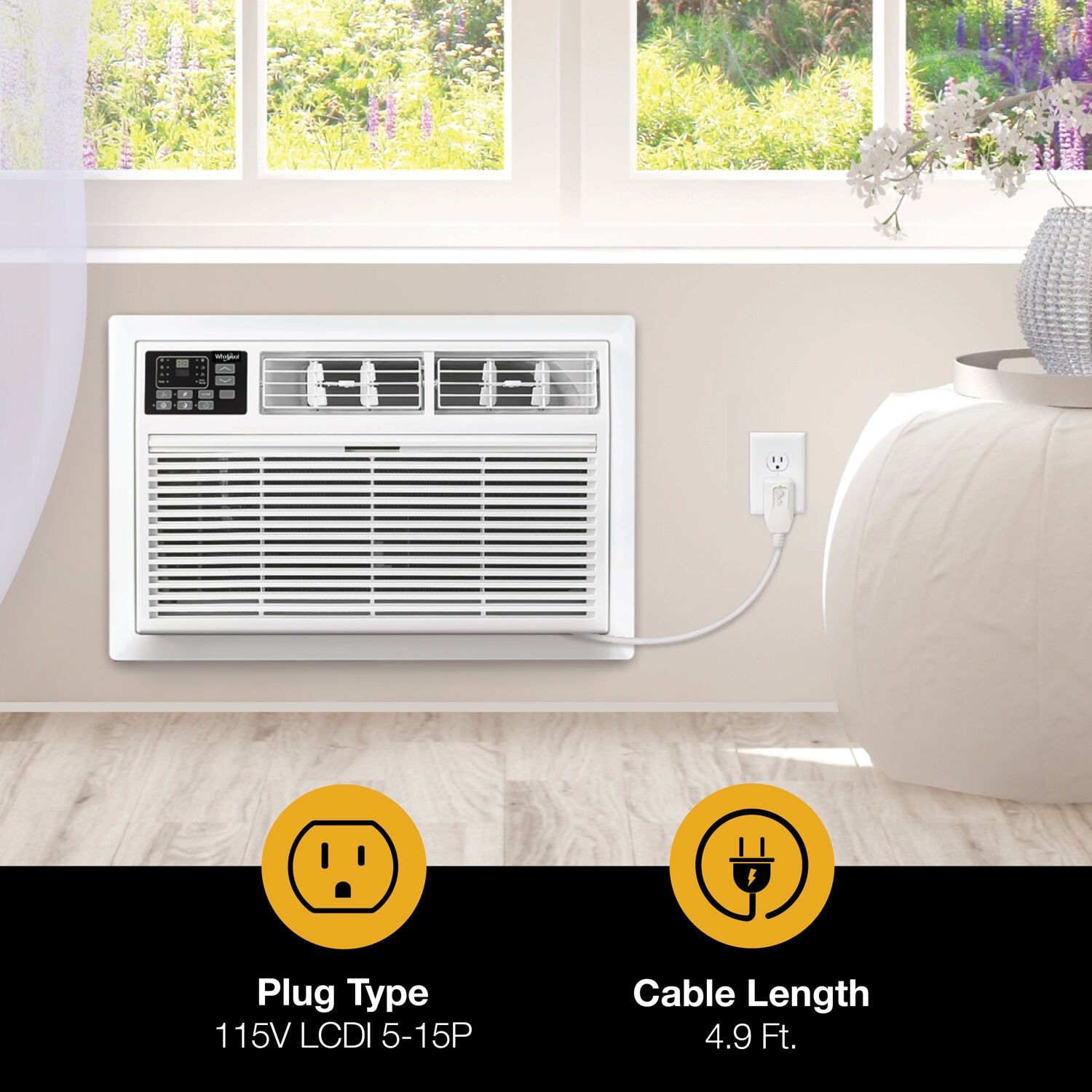Whirlpool WHAT101-1BW Wall-Air-Conditioners - View #4