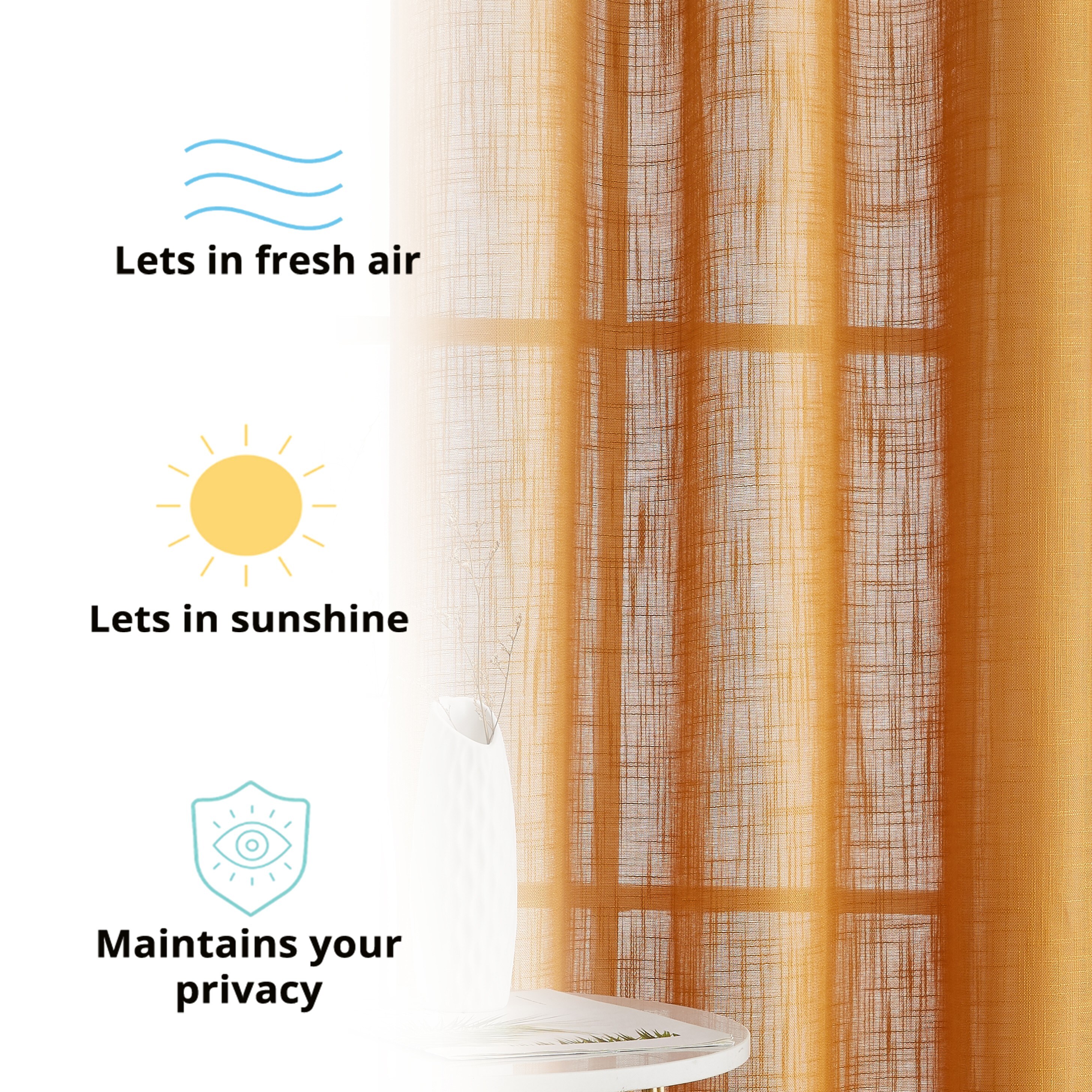 HLC.me ABY-FXLNGR-GLD72 curtains - View #3
