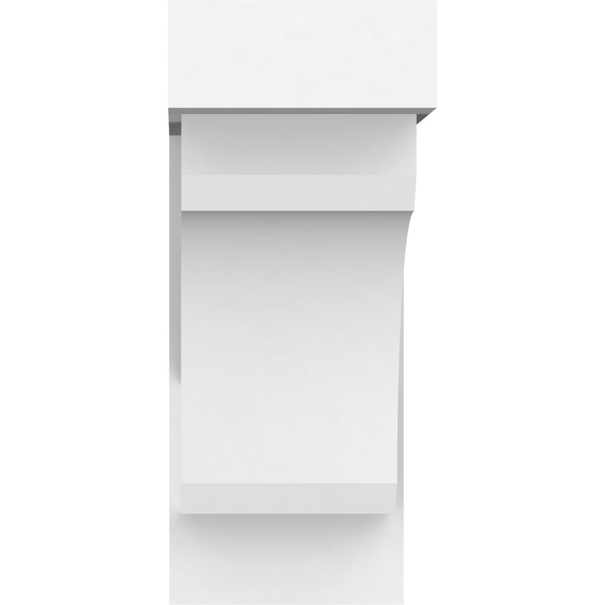 Ekena Millwork BKTP05X12X12LEC05 Exterior-Brackets-Braces - View #2