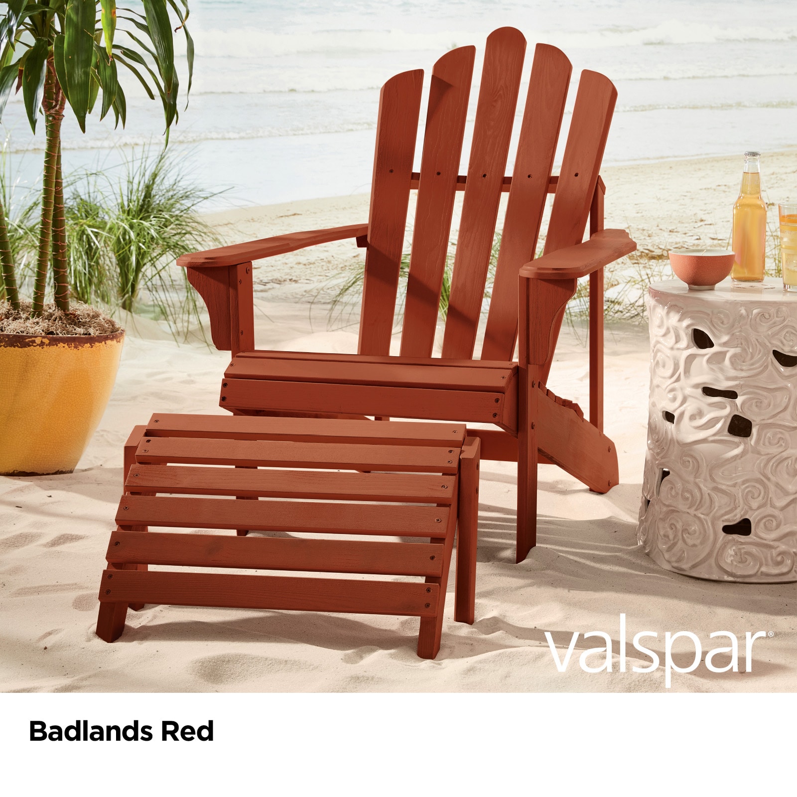 Valspar BADLANDS RED-1028091 Exterior-Stains-Sealors - View #10