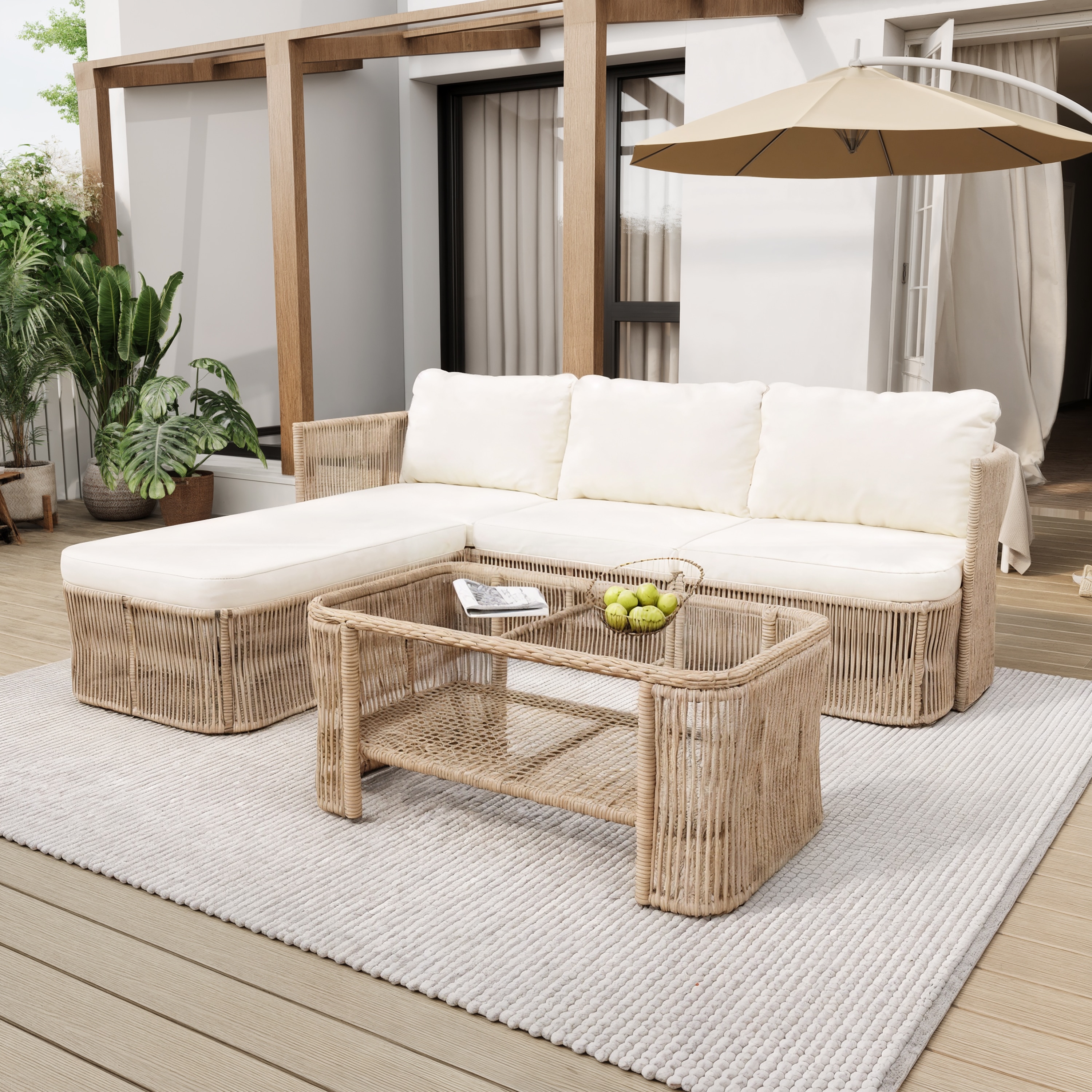 Tenleaf PATIO-31-1 Patio-Conversation-Sets - View #3