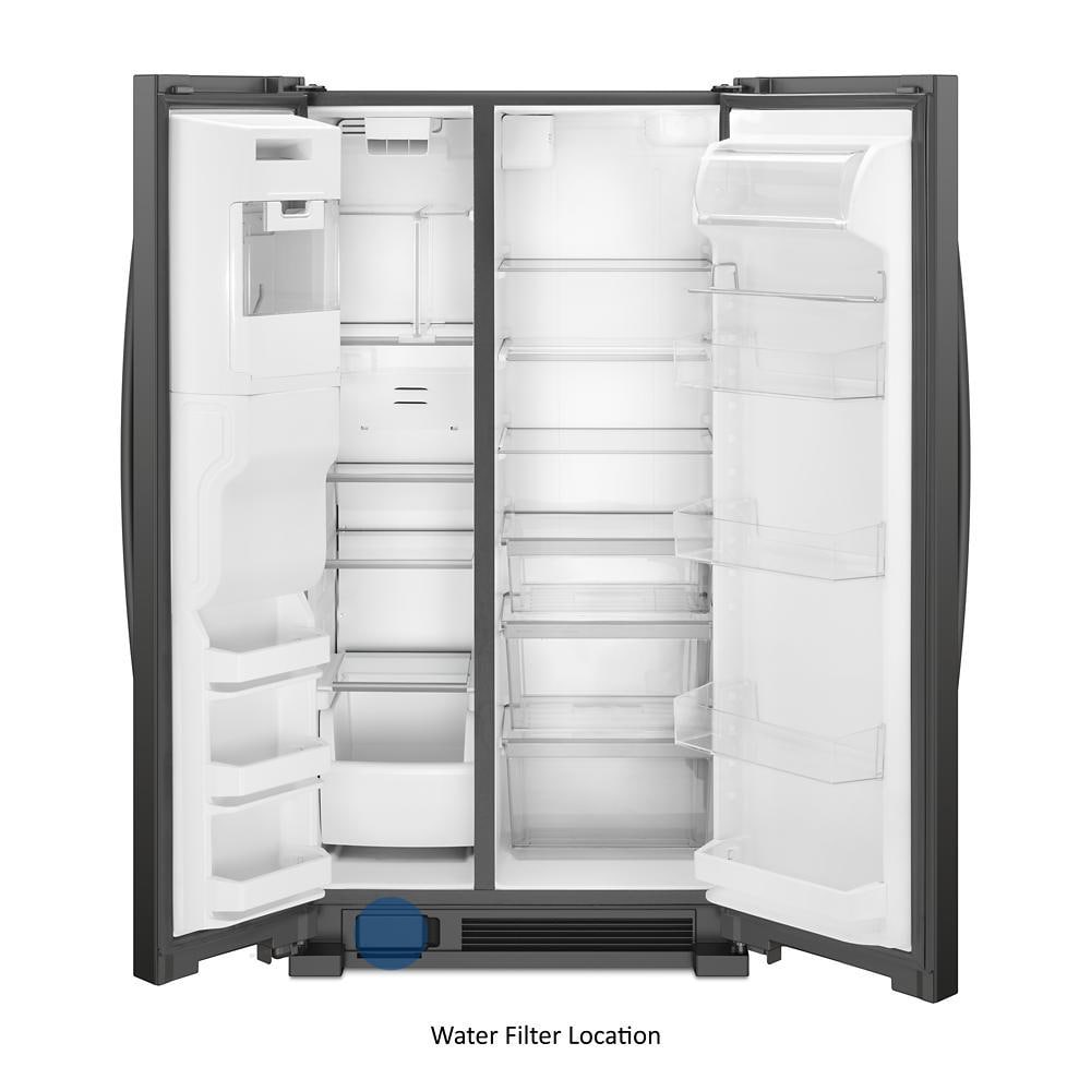 Whirlpool 24.5-cu ft Side-by-Side Refrigerator with Ice