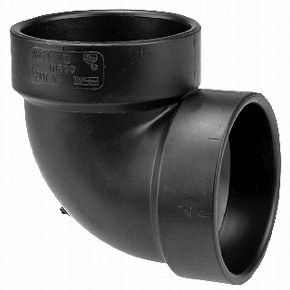 NIBCO I05360CL 3-in 90-Degree ABS DWV Vent Elbow