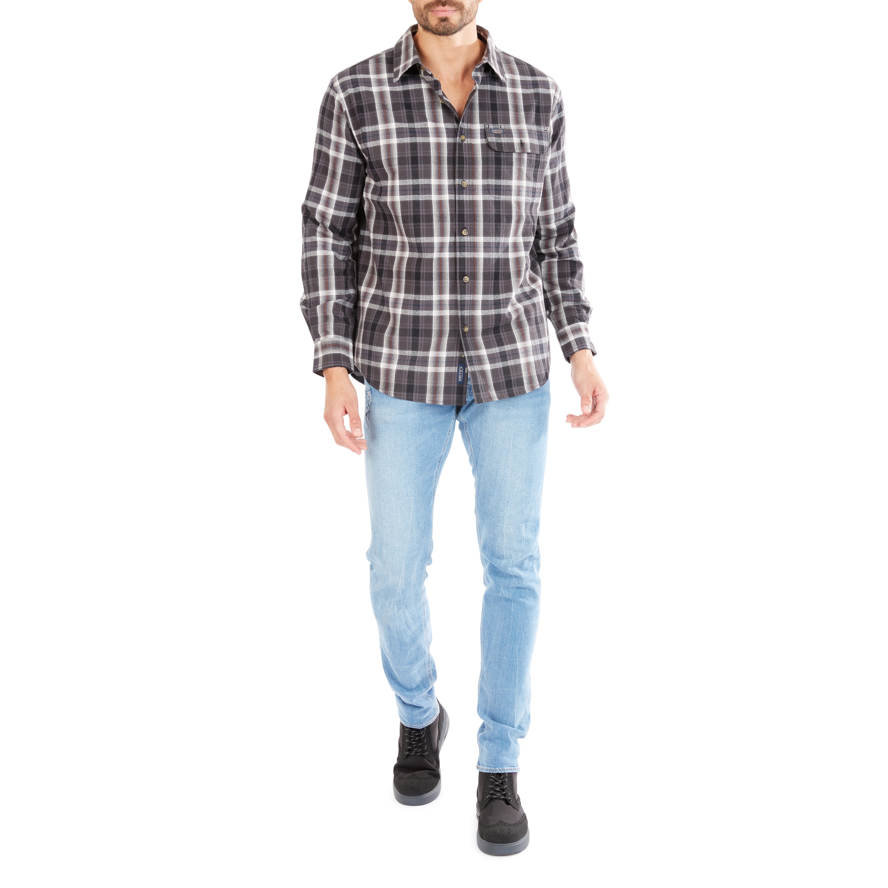 Smith's Workwear SFF566P-CHC-XL Tops-Shirts - View #4