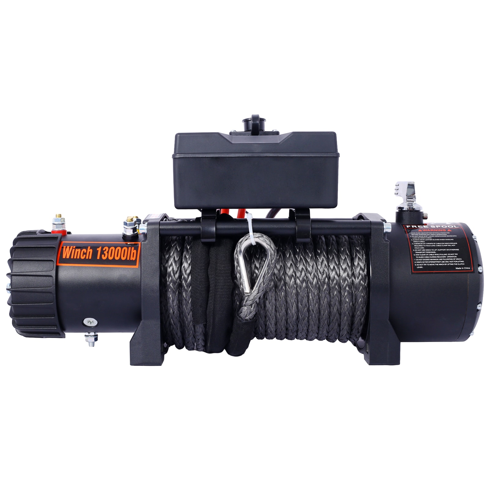Kahomvis GH-QP214-134 13000-lb 78.0-ft Electronic Winch 6 -HP Motor