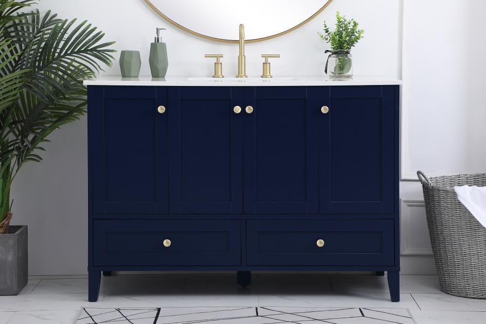 Elegant Decor FI54048BL Bath-Vanity-Combo - View #2
