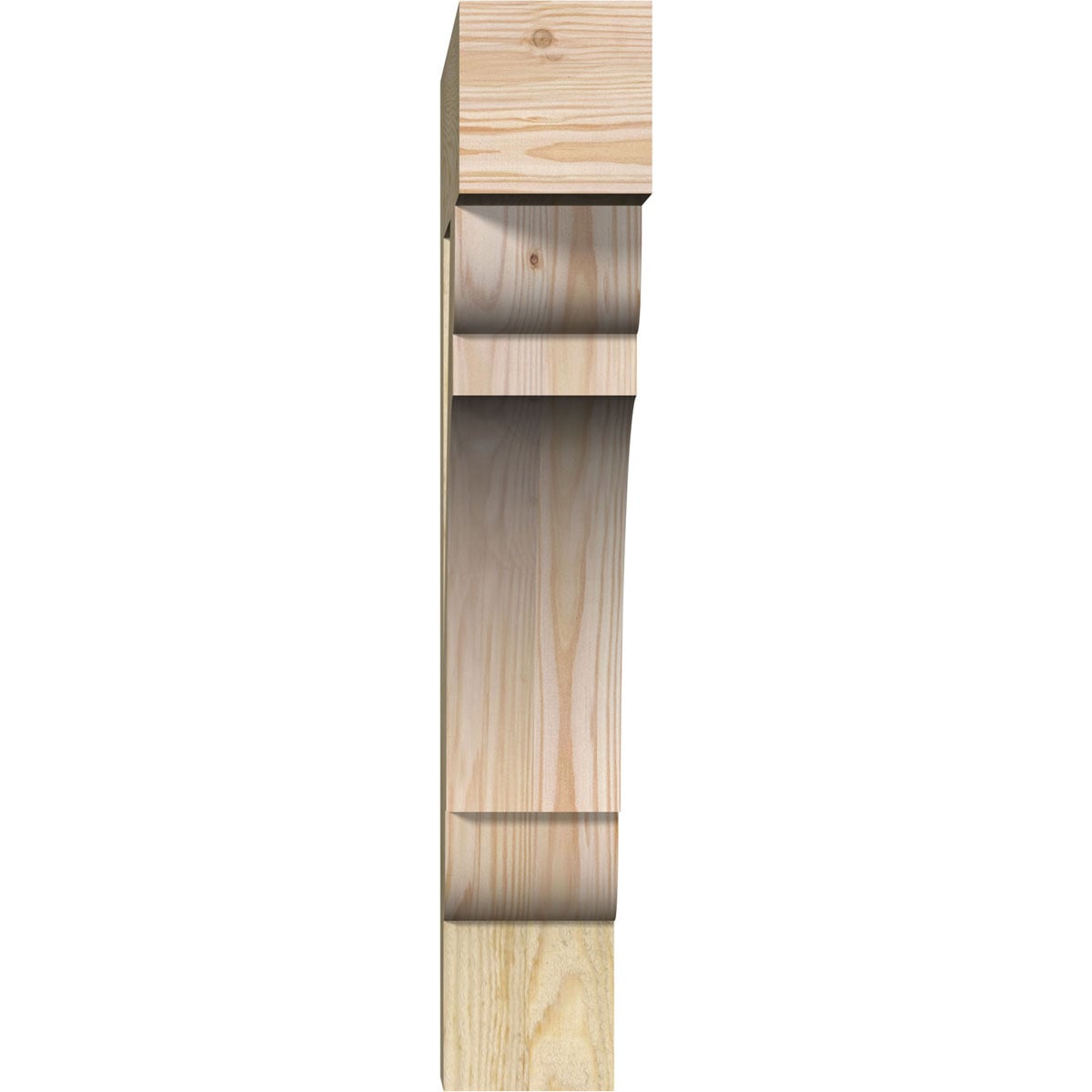 Ekena Millwork BKT04X20X24OLY05RDF Exterior-Brackets-Braces - View #2