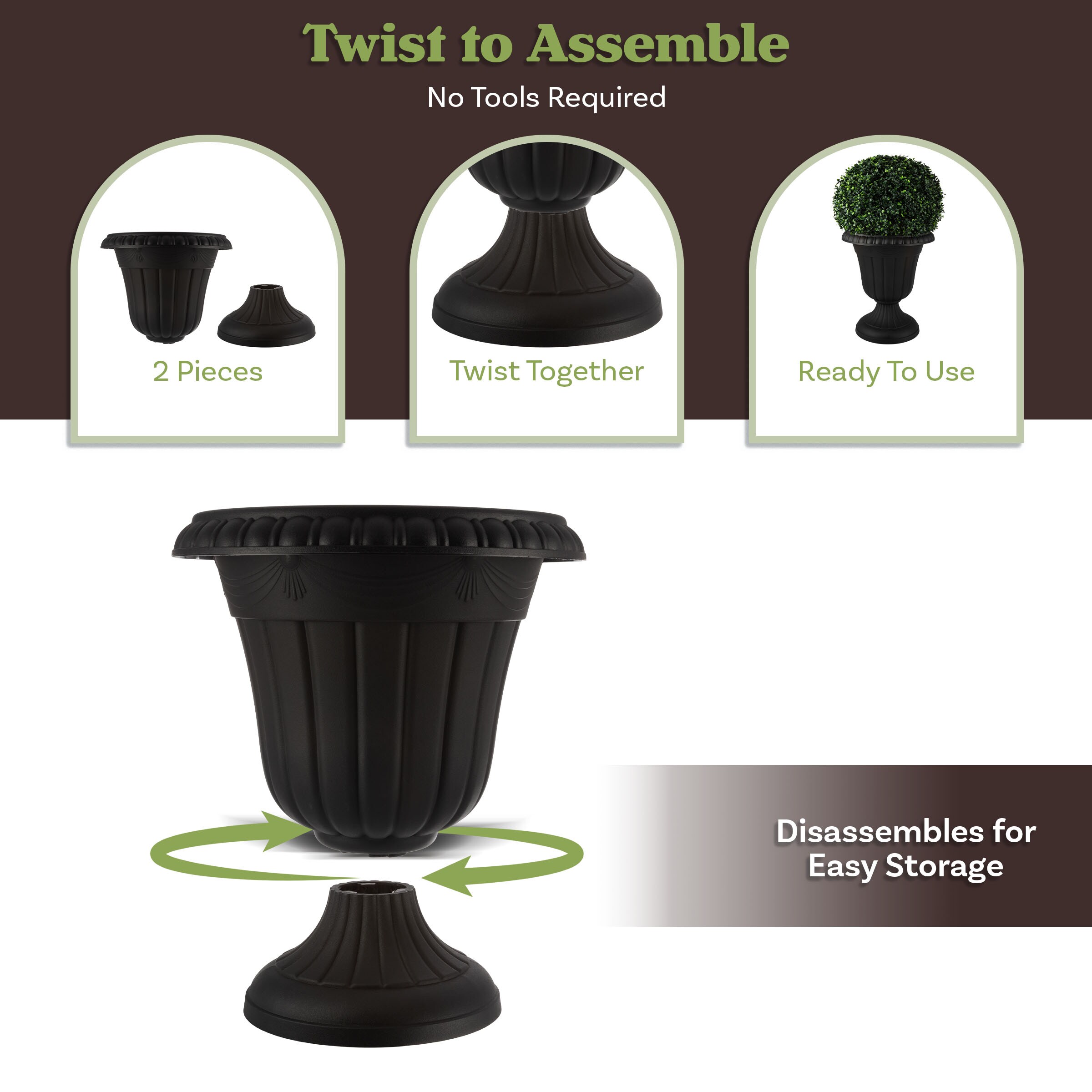 Pure Garden 50-LG1431 Planter-Window-Box - View #3