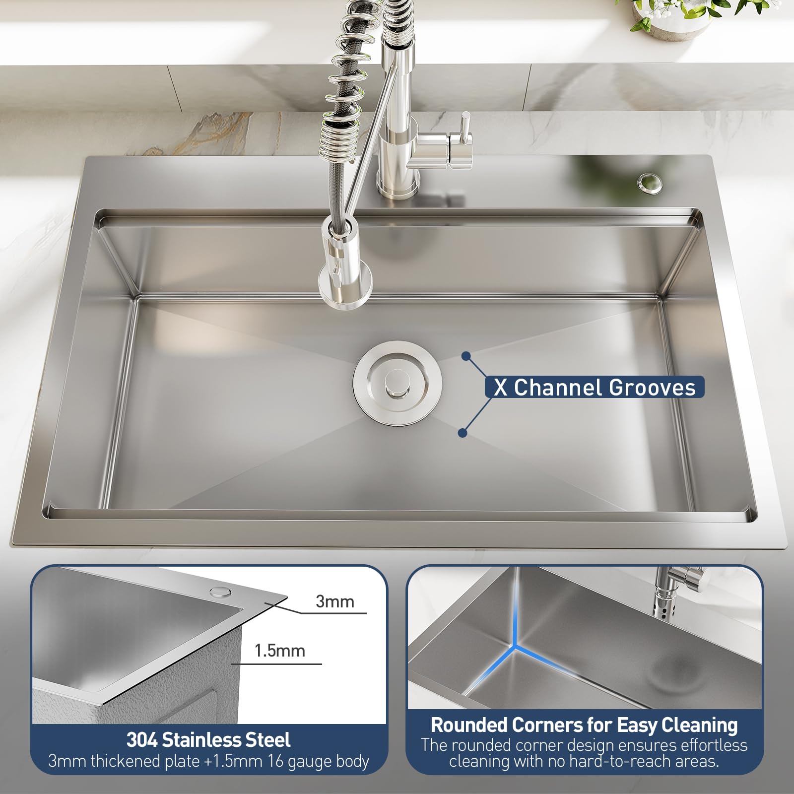 Garvee YXY-LO-PHO-0ZXUNDTM Laundry-Tubs-Utility-Sinks - View #5