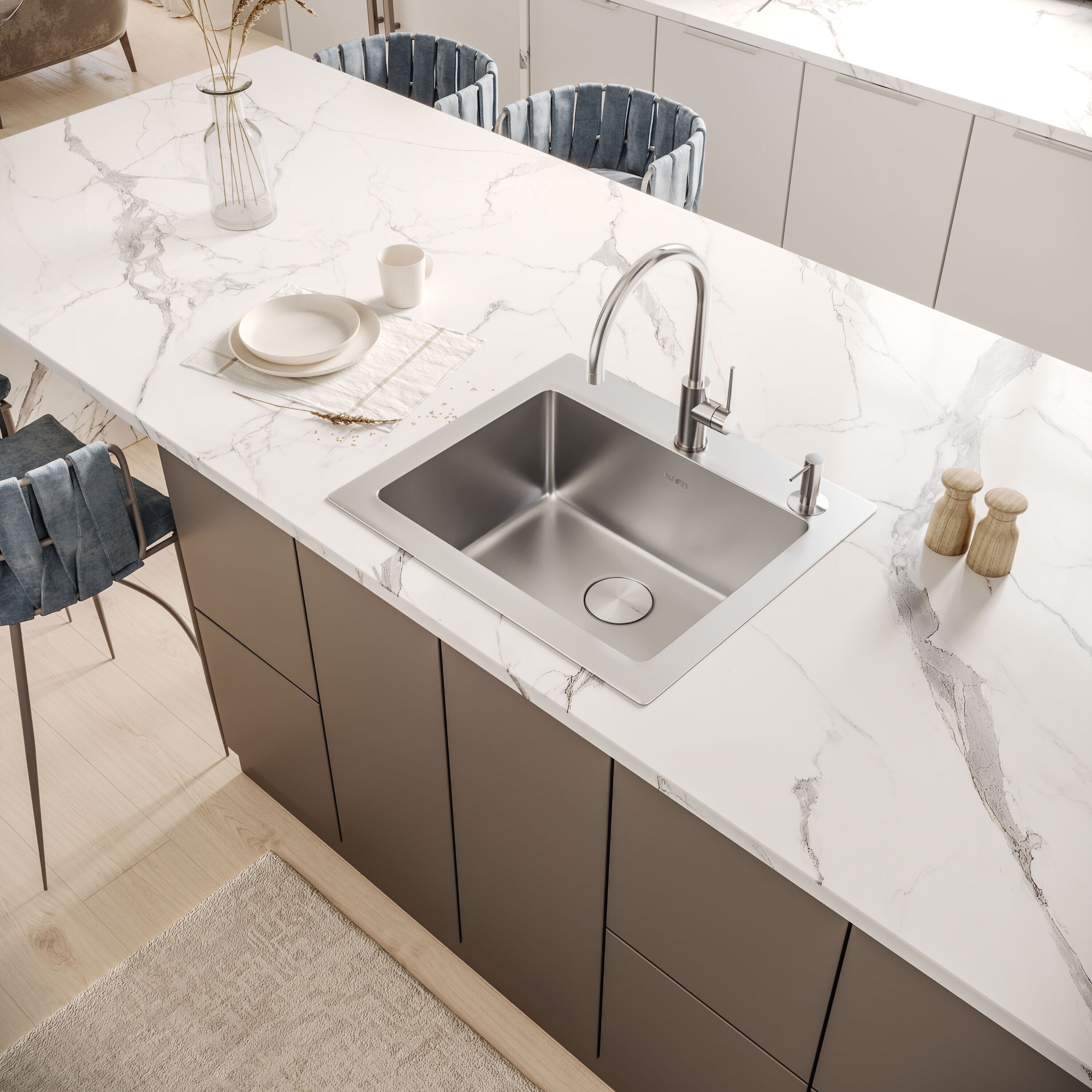 Ruvati RVM5025 Kitchen-Sinks - View #10