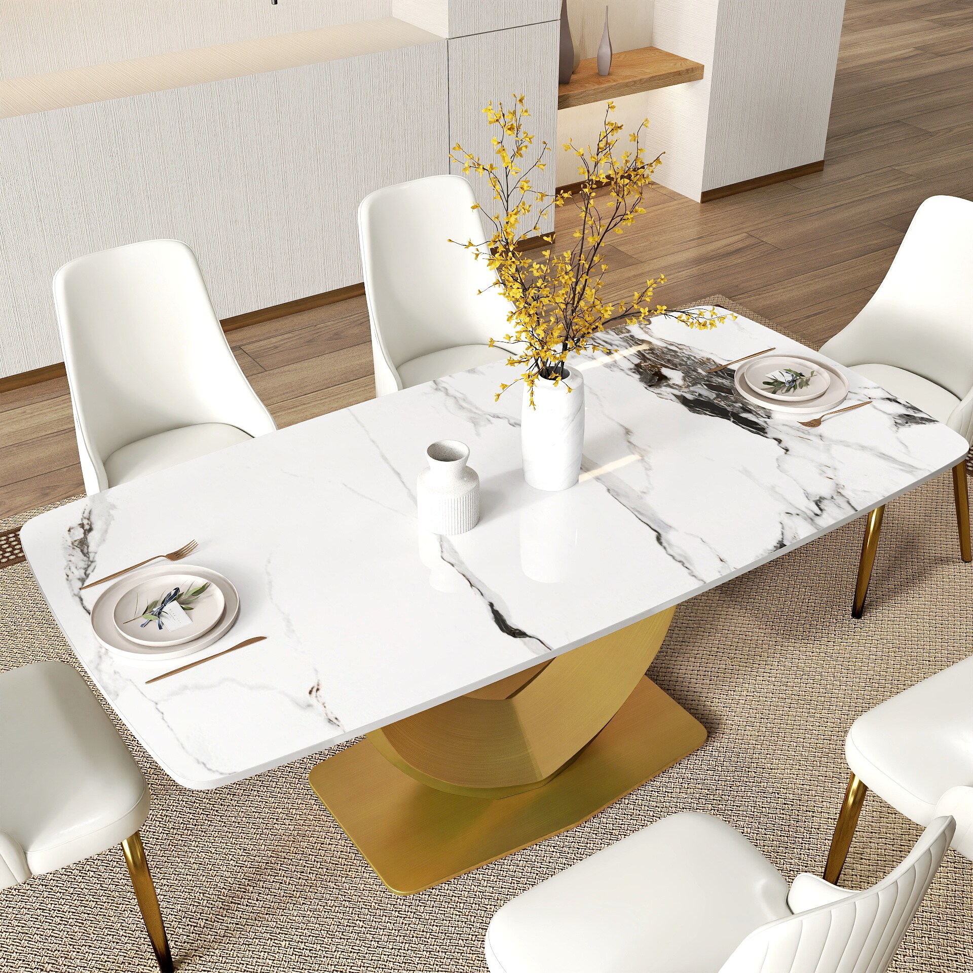 BuotiqHom DH-A-18AF-L1G Dining-Tables - View #2