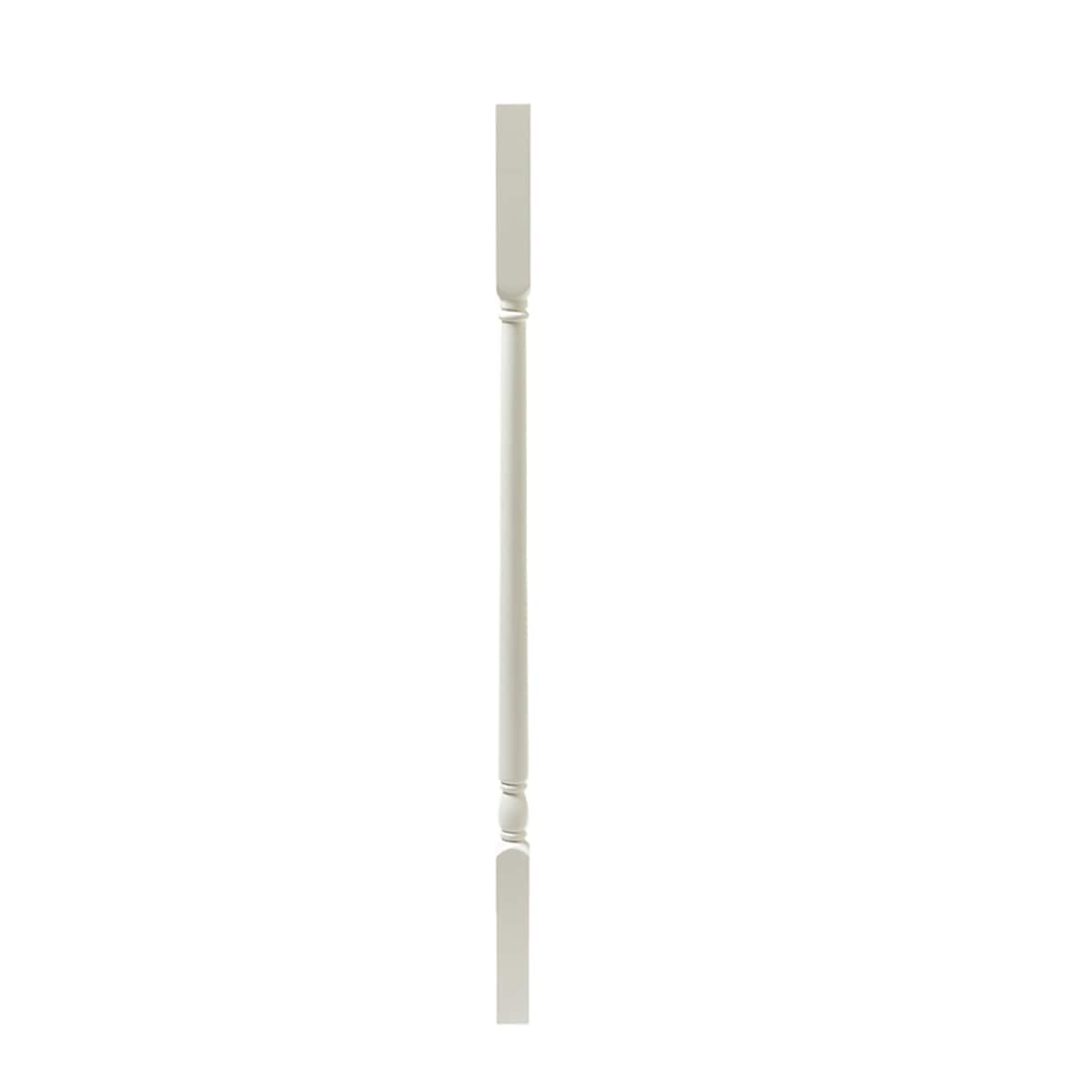 L.J. Smith Stair Systems 514134ETPMD 34-in x 1.25-in Primed Poplar Square Top Stair Baluster