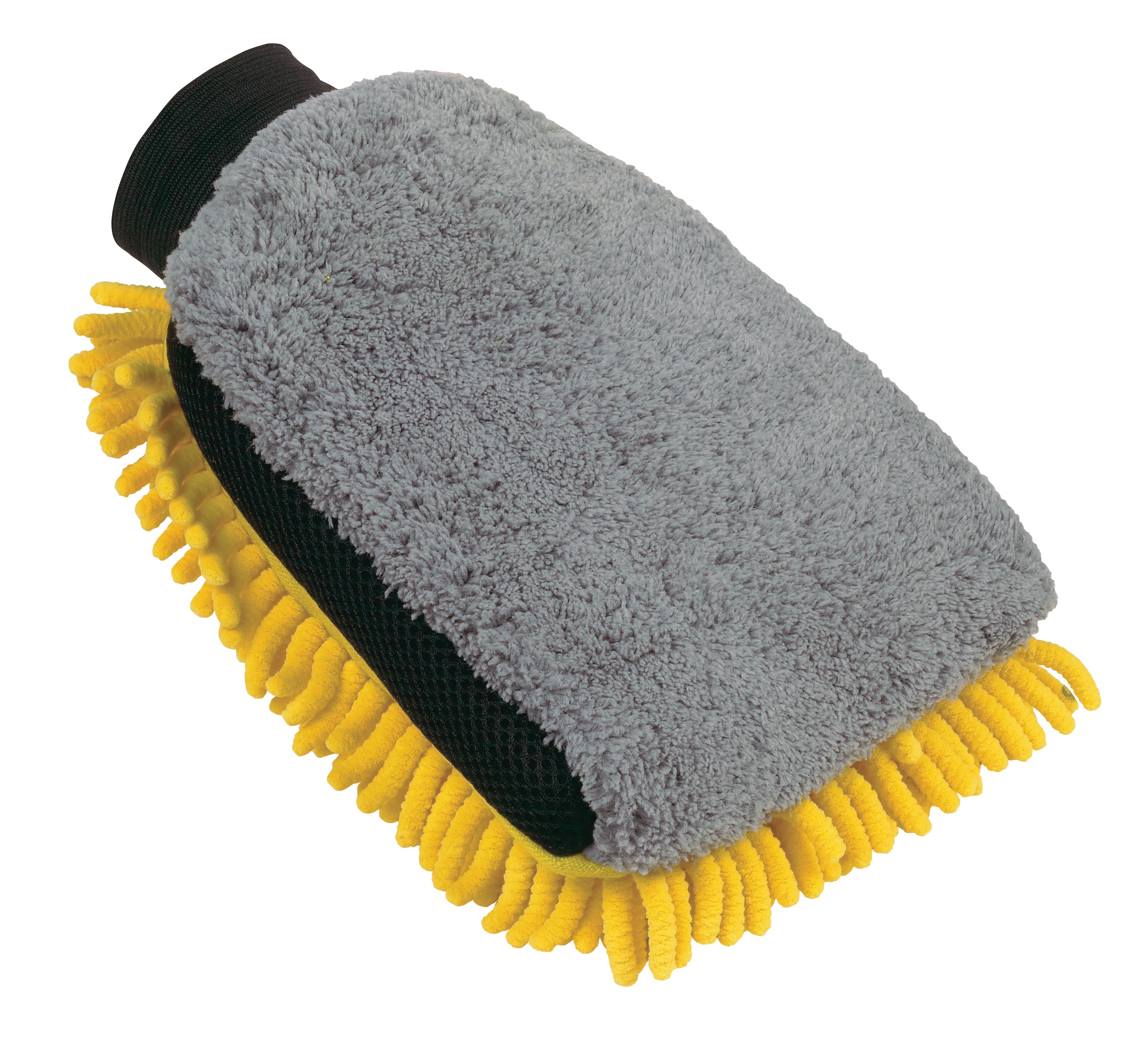 Grip 2-in-1 Microfiber/Chenille Wash Mitt - for Wet or Dry Use, Size: One Size