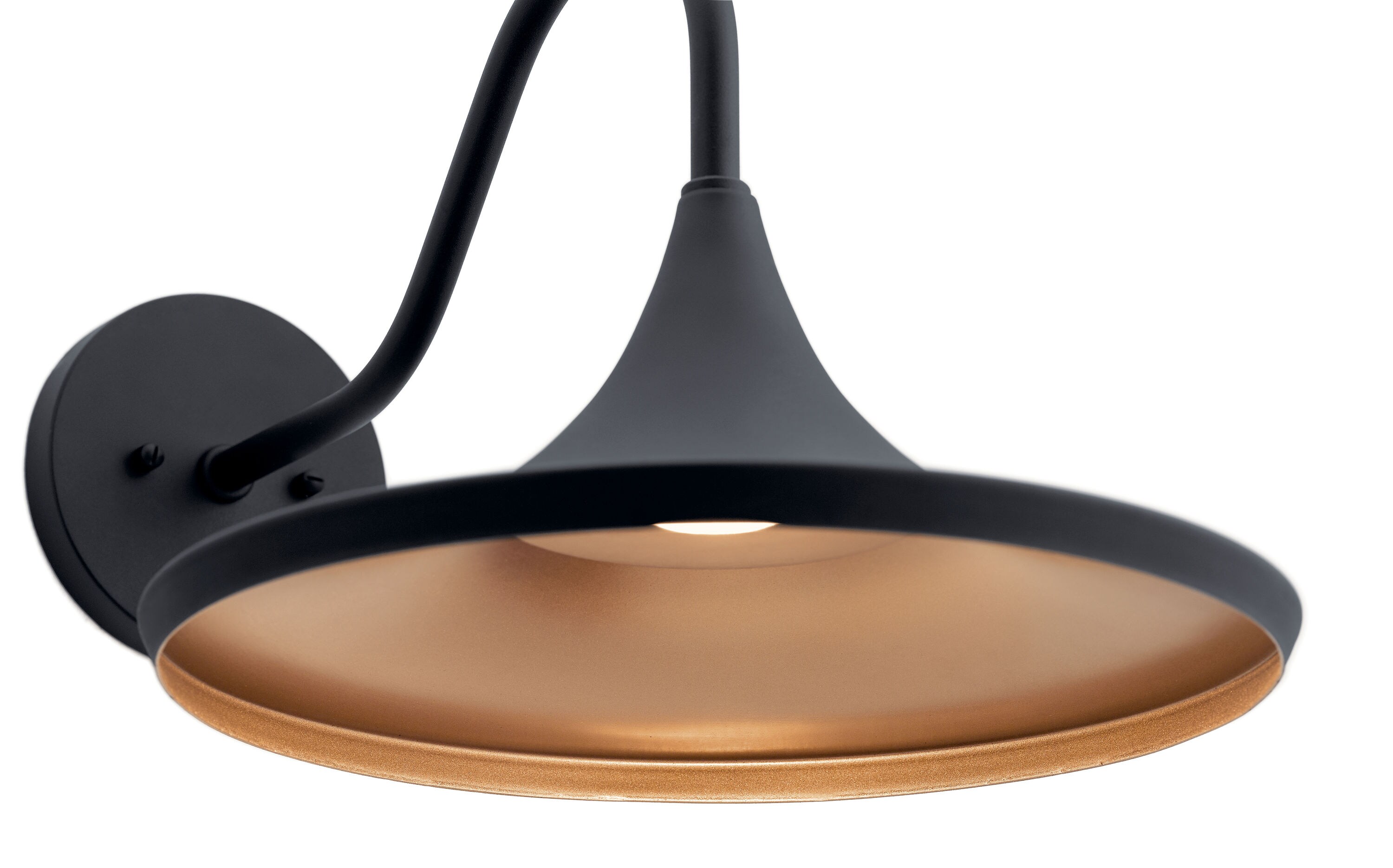 Kichler 59029BKTLED Outdoor-Wall-Lighting - View #3