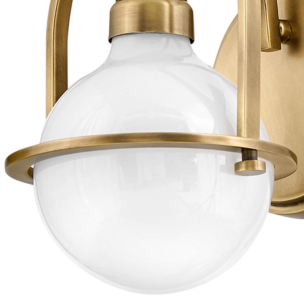 Somerset Heritage Brass Single-Light Wall Sconce