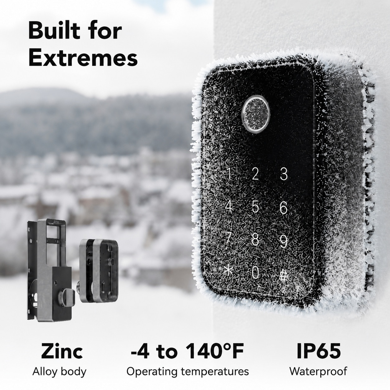 Phewnyzo LPW0805W306 Electronic-Door-Locks - View #7