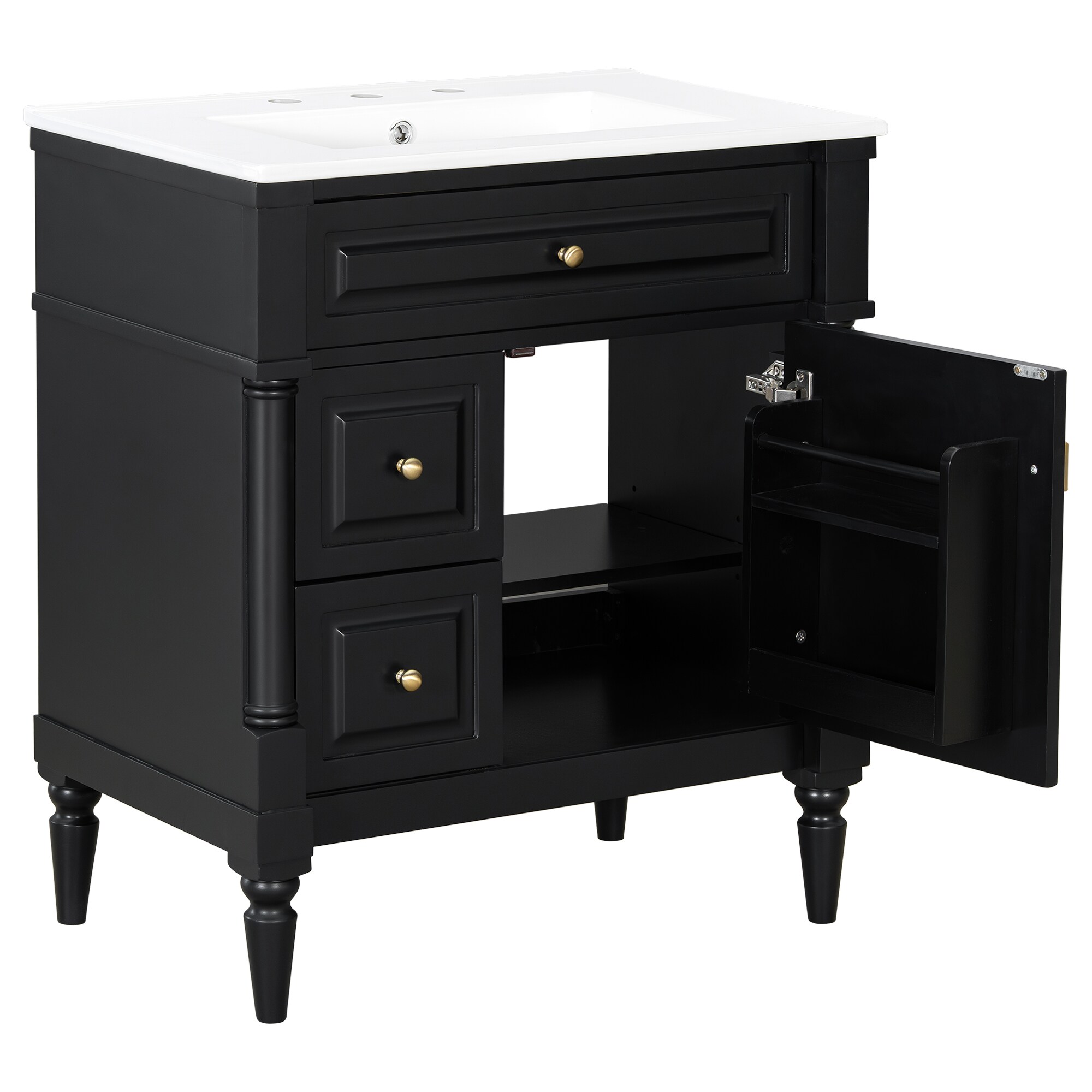 WELLFOR CBY-P356062B Bath-Vanity-Combo - View #4