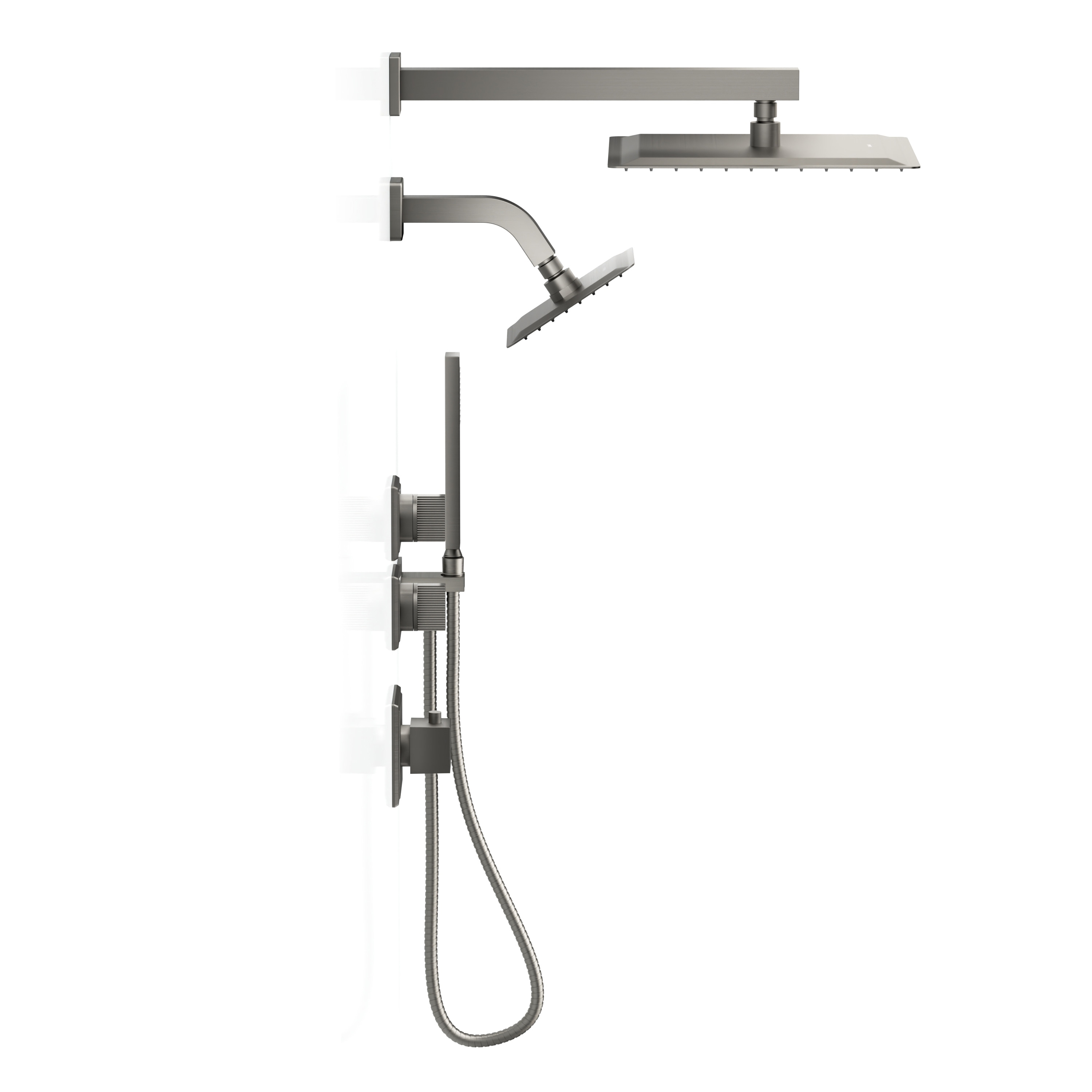 CRANACH C04.RU05.GG Showerhead-Bar-Panels - View #3