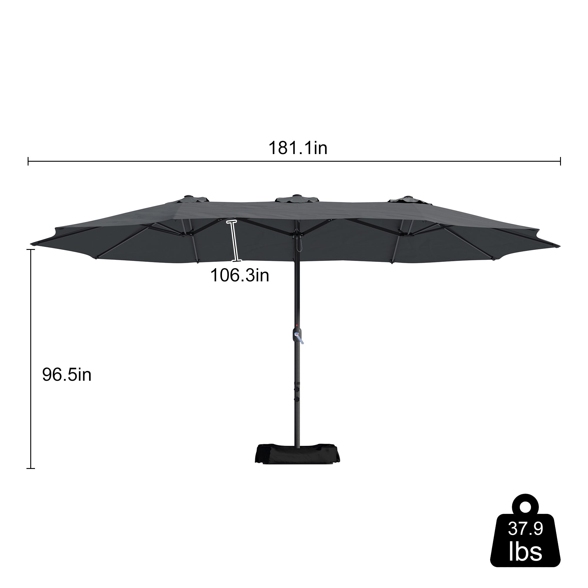 Boyel Living BOHT15-DG Umbrellas-2 - View #3