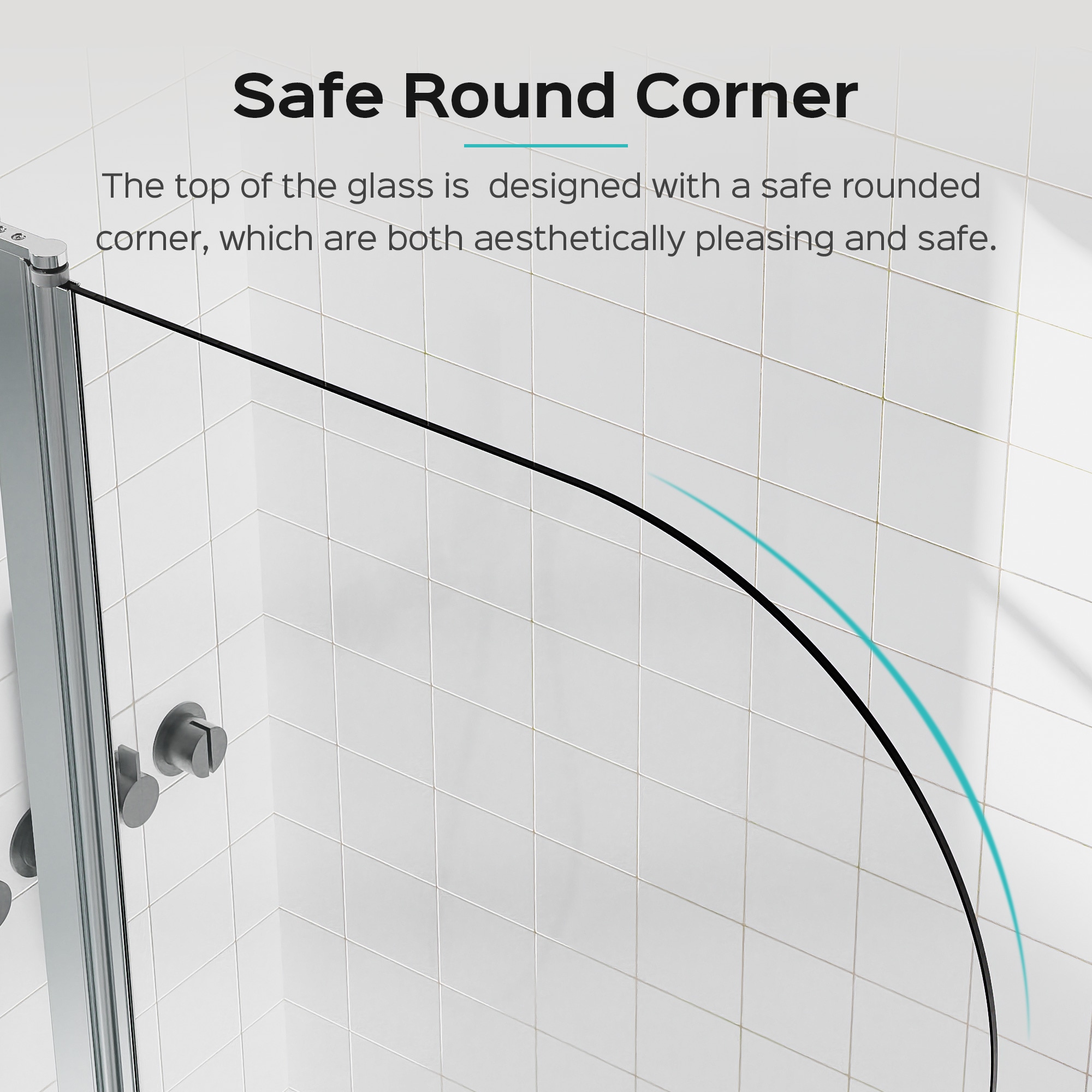 WELLFOR SLL-FP28 Bathtub-Doors - View #4