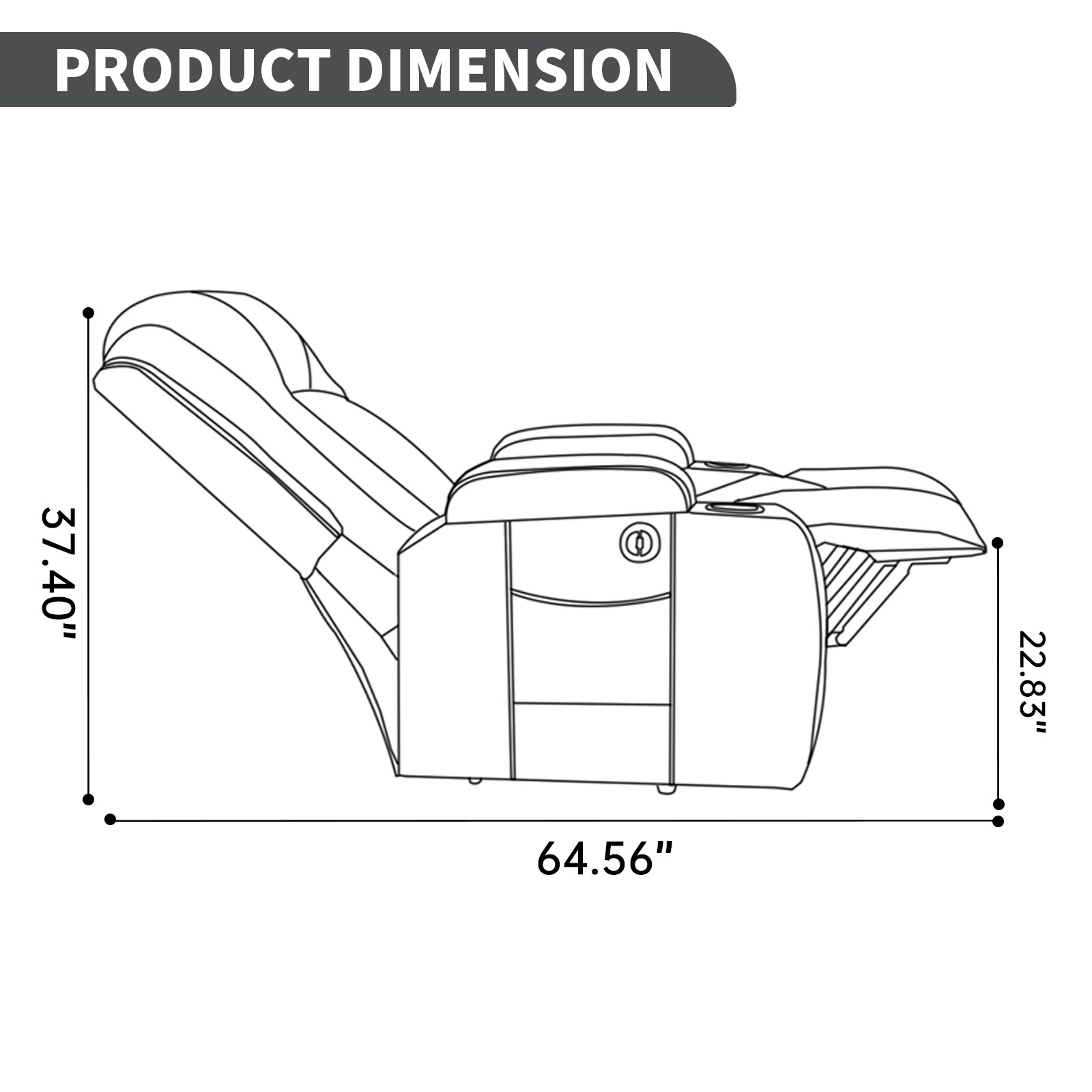 Clihome CL-3205888 recliners - View #14