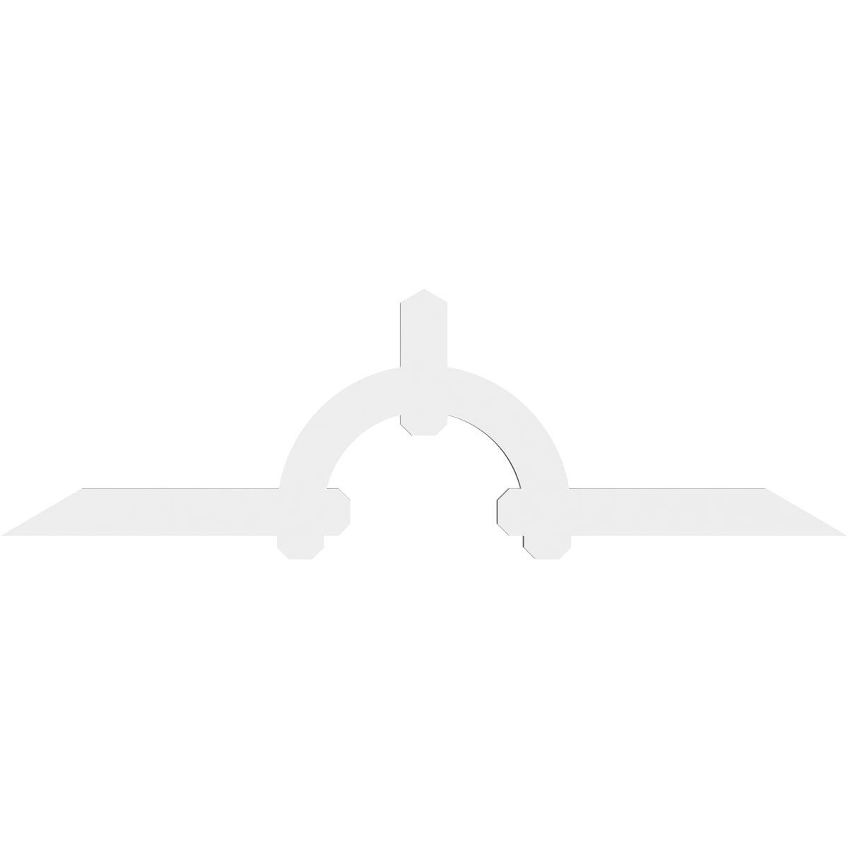 Ekena Millwork GBP072X21X0204ERI00 Exterior-Brackets-Braces - View #2