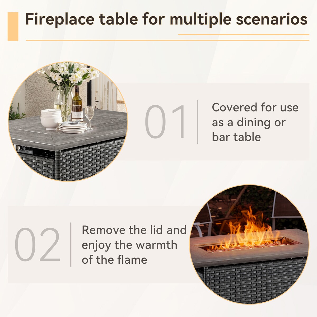 Rilyson FS145APGY13-3 Patio-Conversation-Sets - View #4
