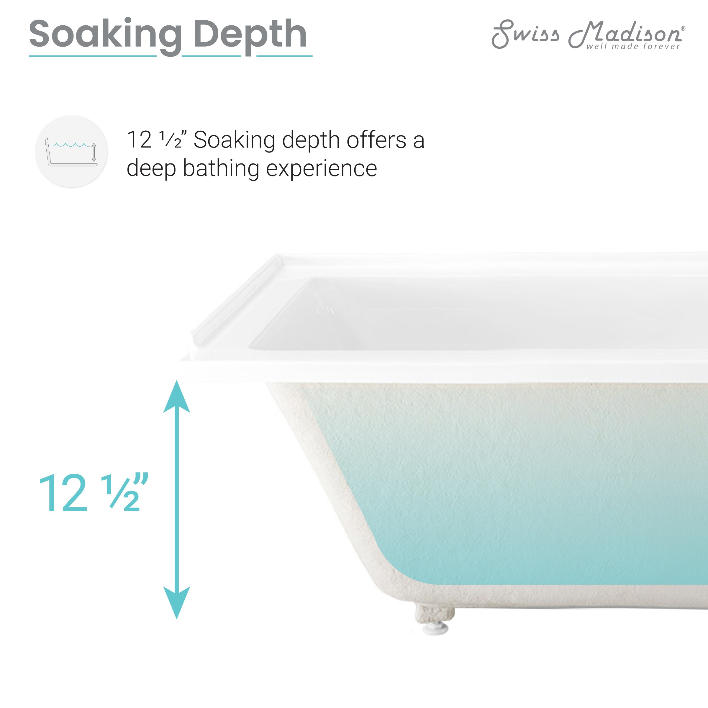 Swiss Madison SM-AB551 bathtubs - View #7