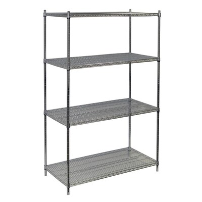 Wire Shelves Shelving At Com, Steel Wire Shelving