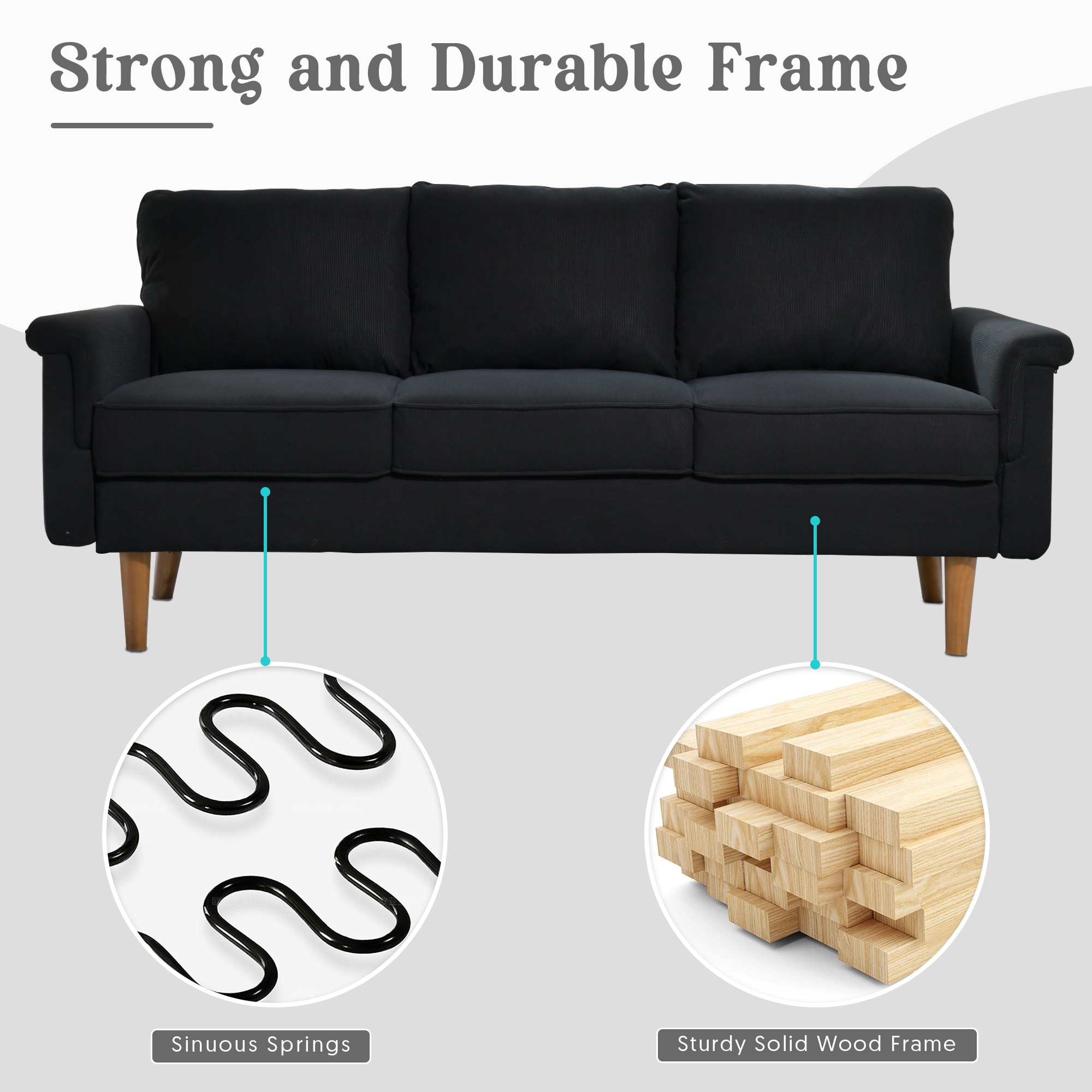 weaxty HMBGLS550 Sofas-Loveseats - View #3