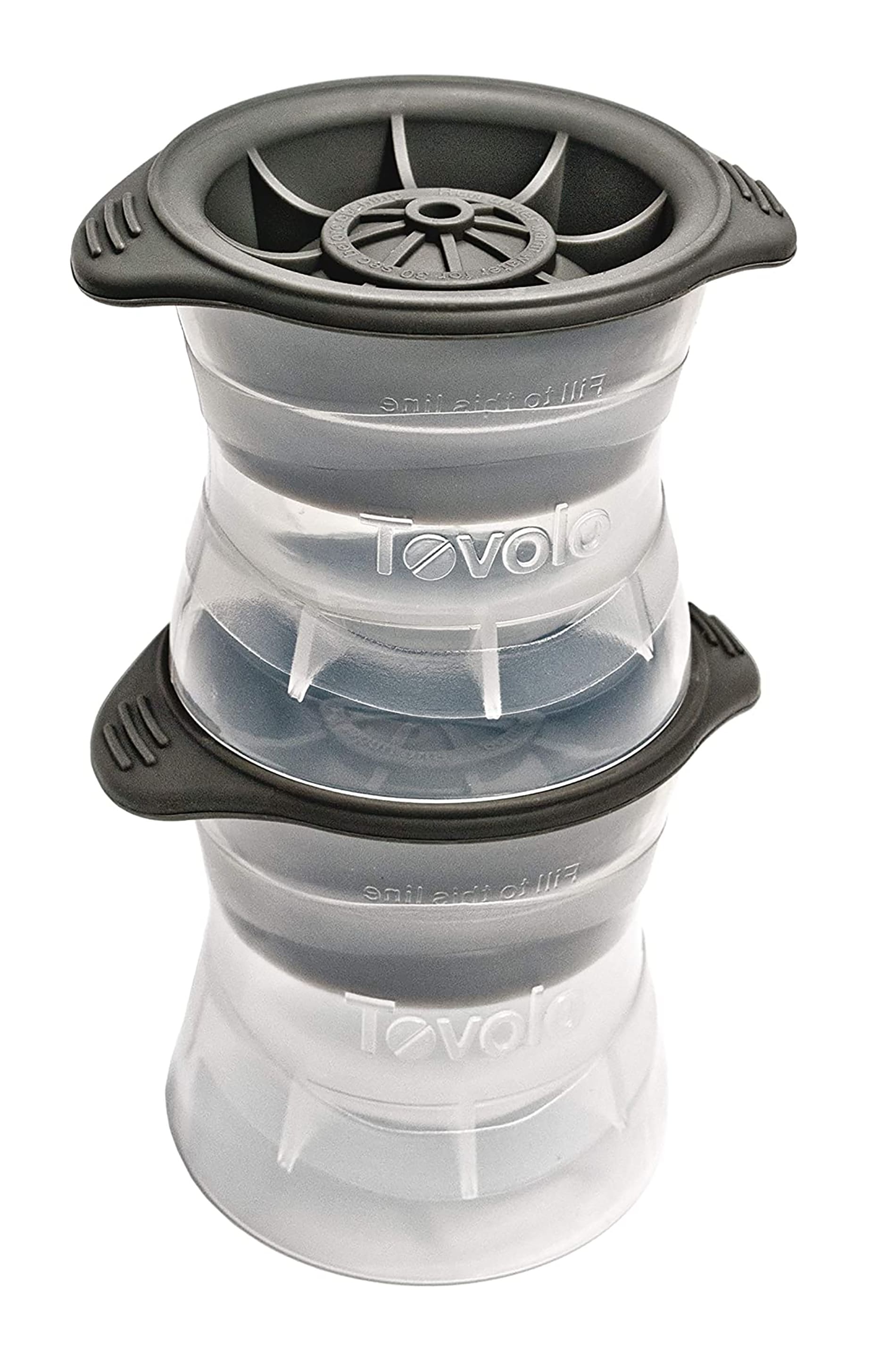 Tovolo 80-9697 2.5 Sphere Ice Molds 2 Count,No 80-9697 , Tovolo