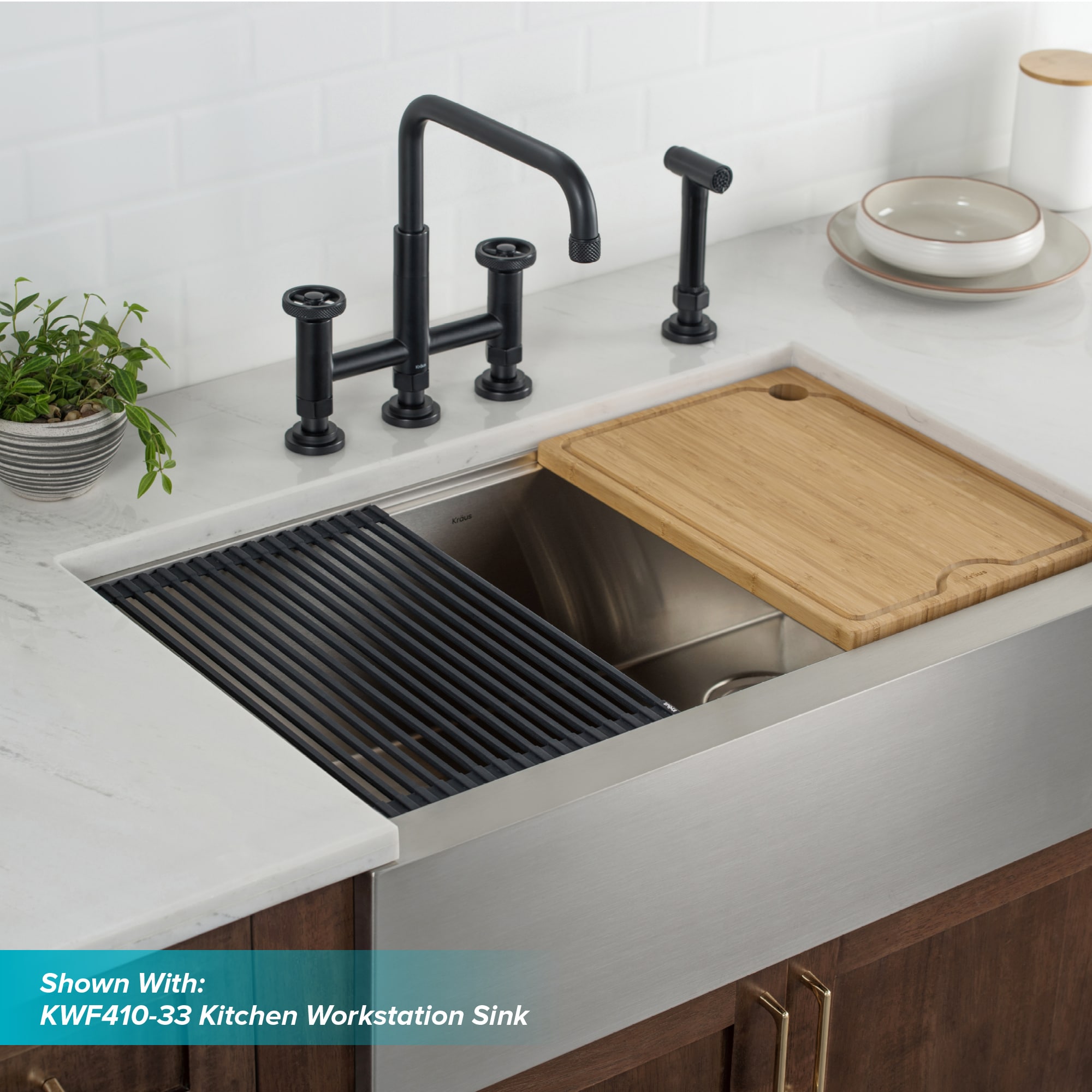 Kraus KPF-3125MB Kitchen-Faucets - View #9