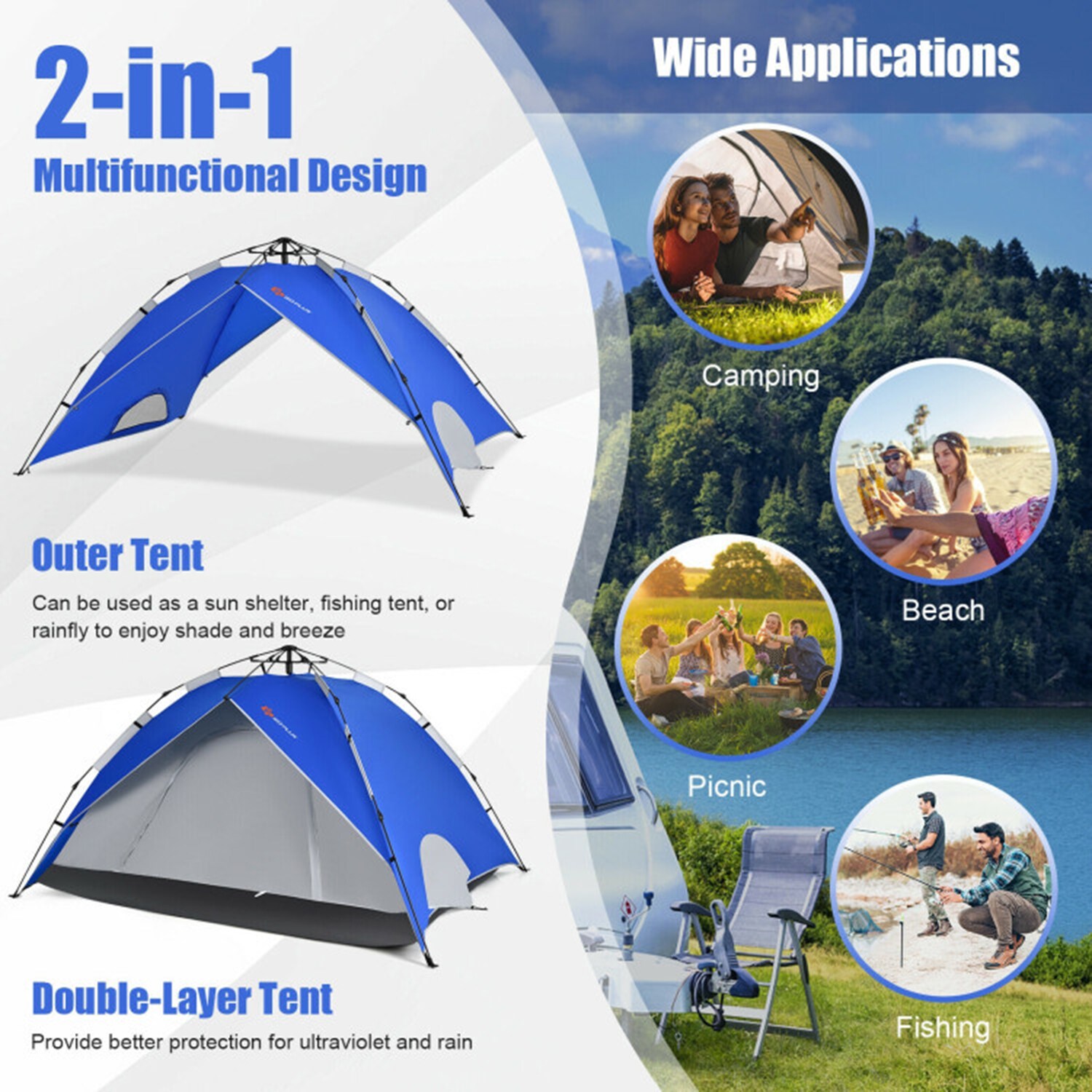 Mondawe MO-GP11624BL tents - View #7