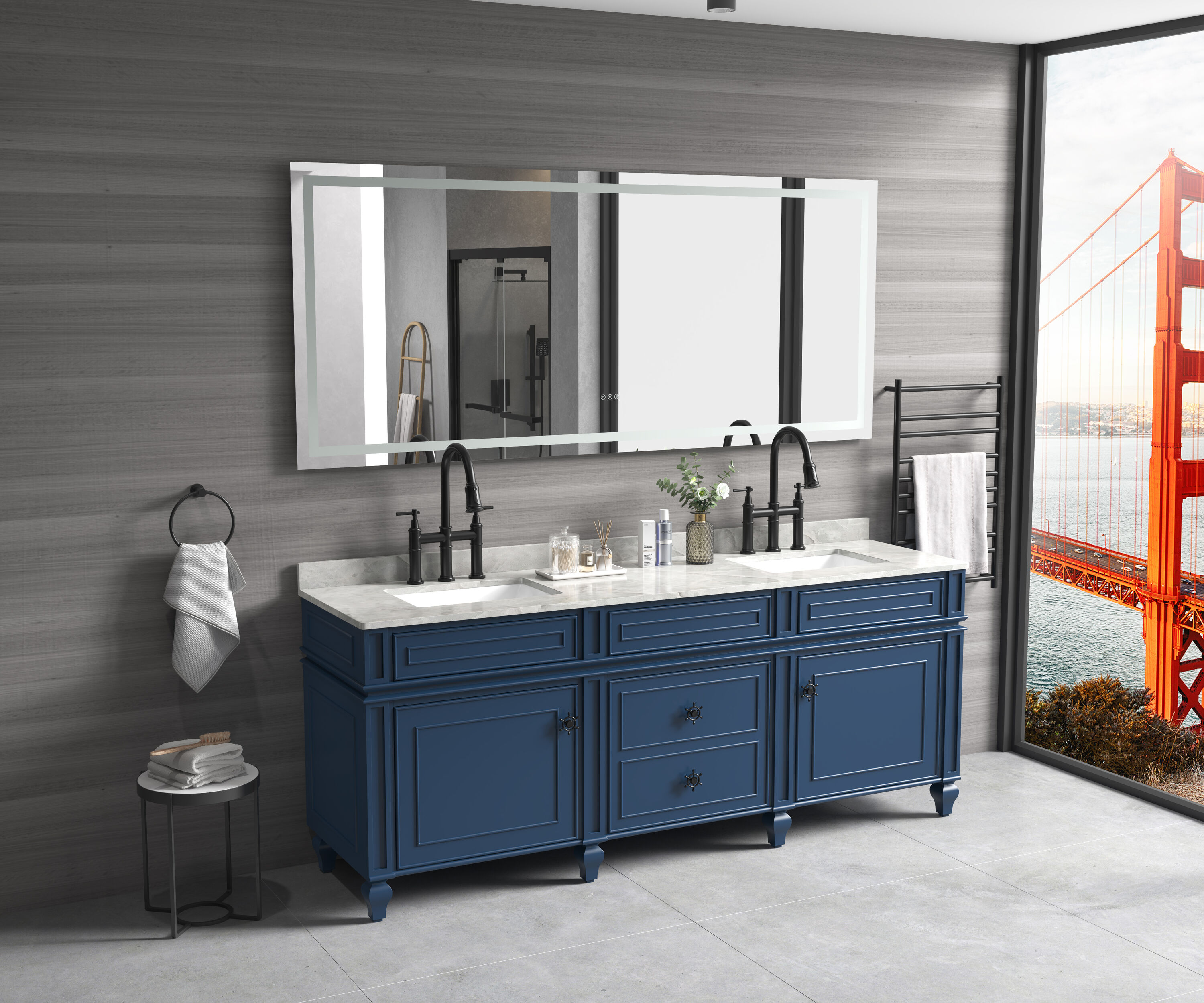 Vacolite KP-9636-DHDT Framed-Bath-Mirrors - View #5