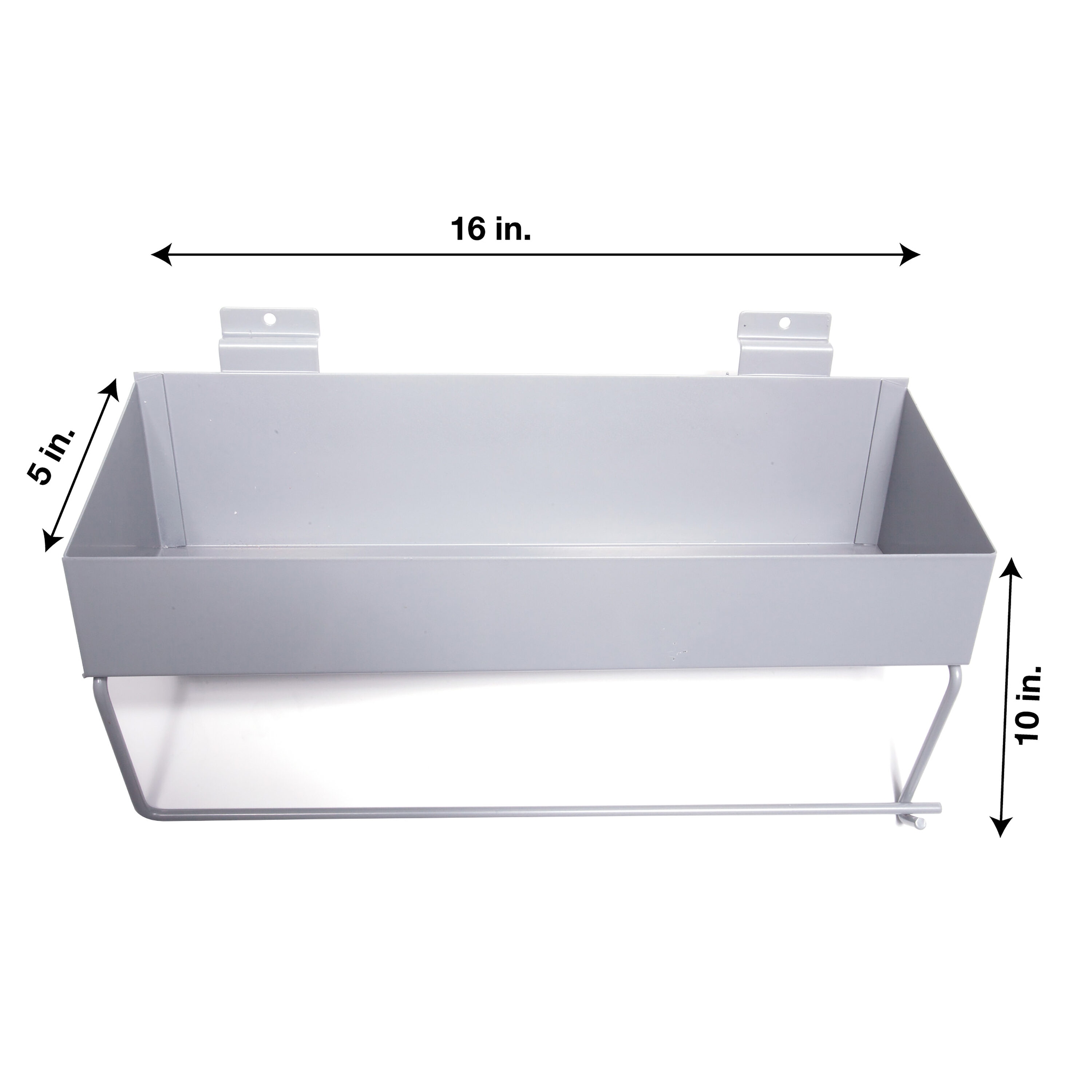CrownWall TOWELRK-LO Garage-Storage-Rail-Sys-Acc - View #4