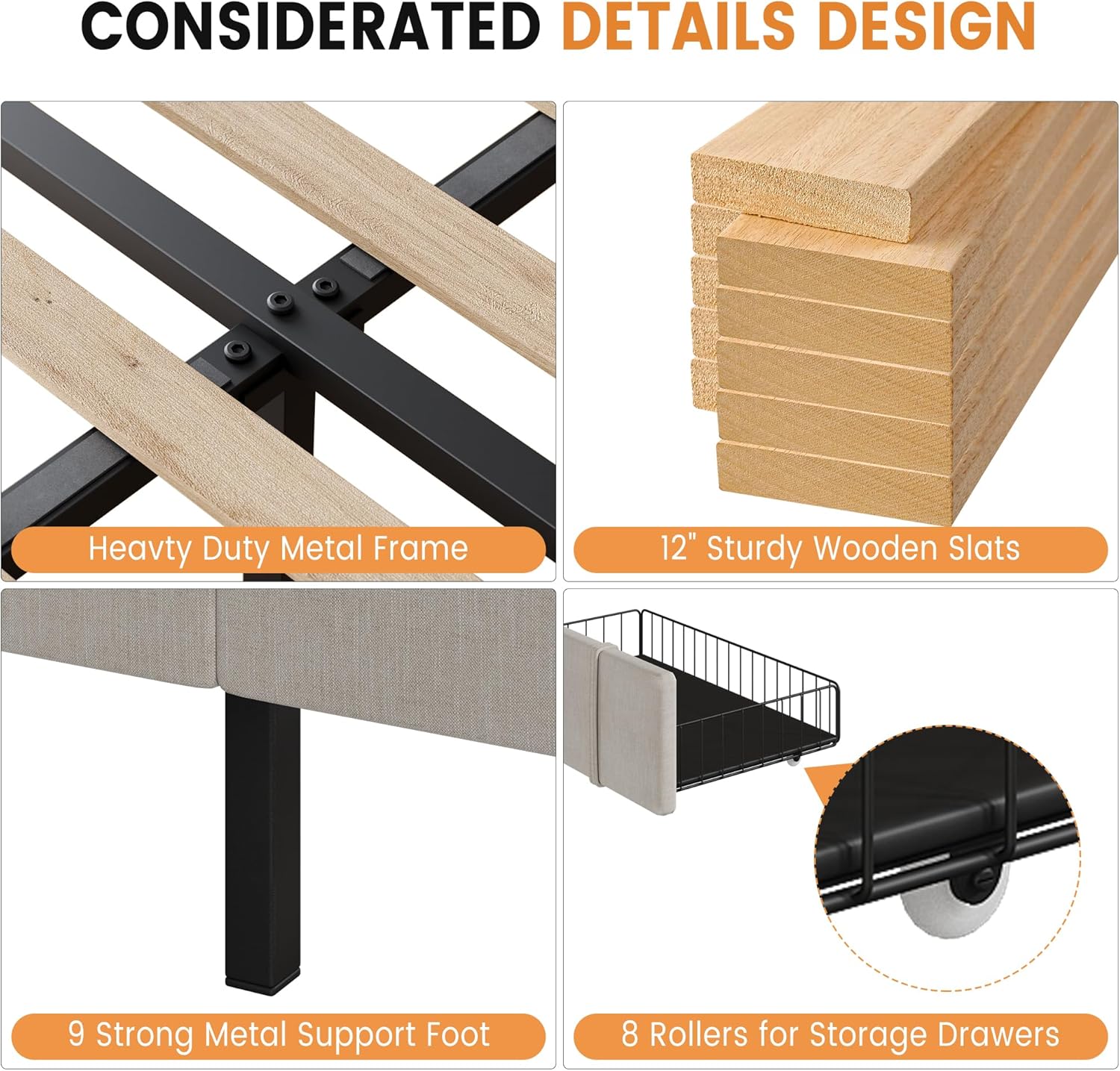 Qeetex DHZ-PHO-158ME3RS beds - View #4