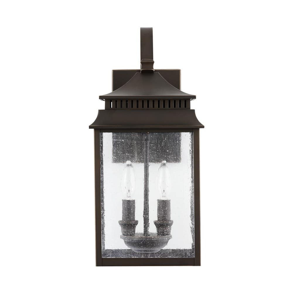 Capital Lighting A-CAP-936921OZ Sutter Creek Oiled Bronze 2 - Light Wall Light - Hardwired Electric Incandescent Fixture