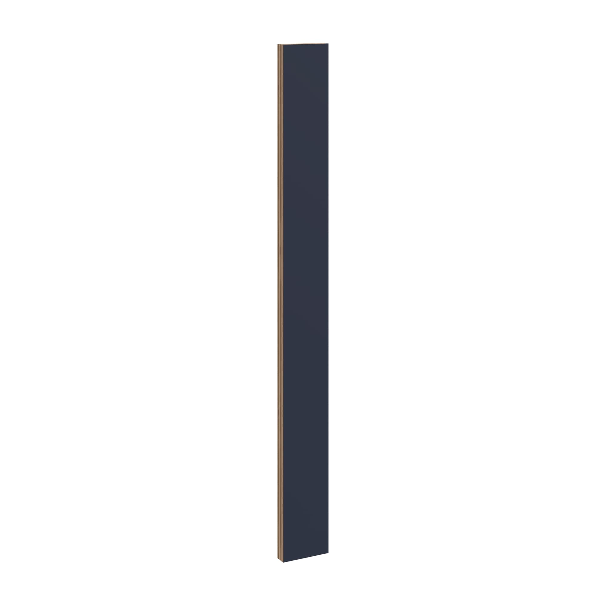 KraftMaid Momentum WF3.30G77 Deveron Cabinet Fill Strip 3-in W x 30-in H x 0.75-in D Midnight Painted
