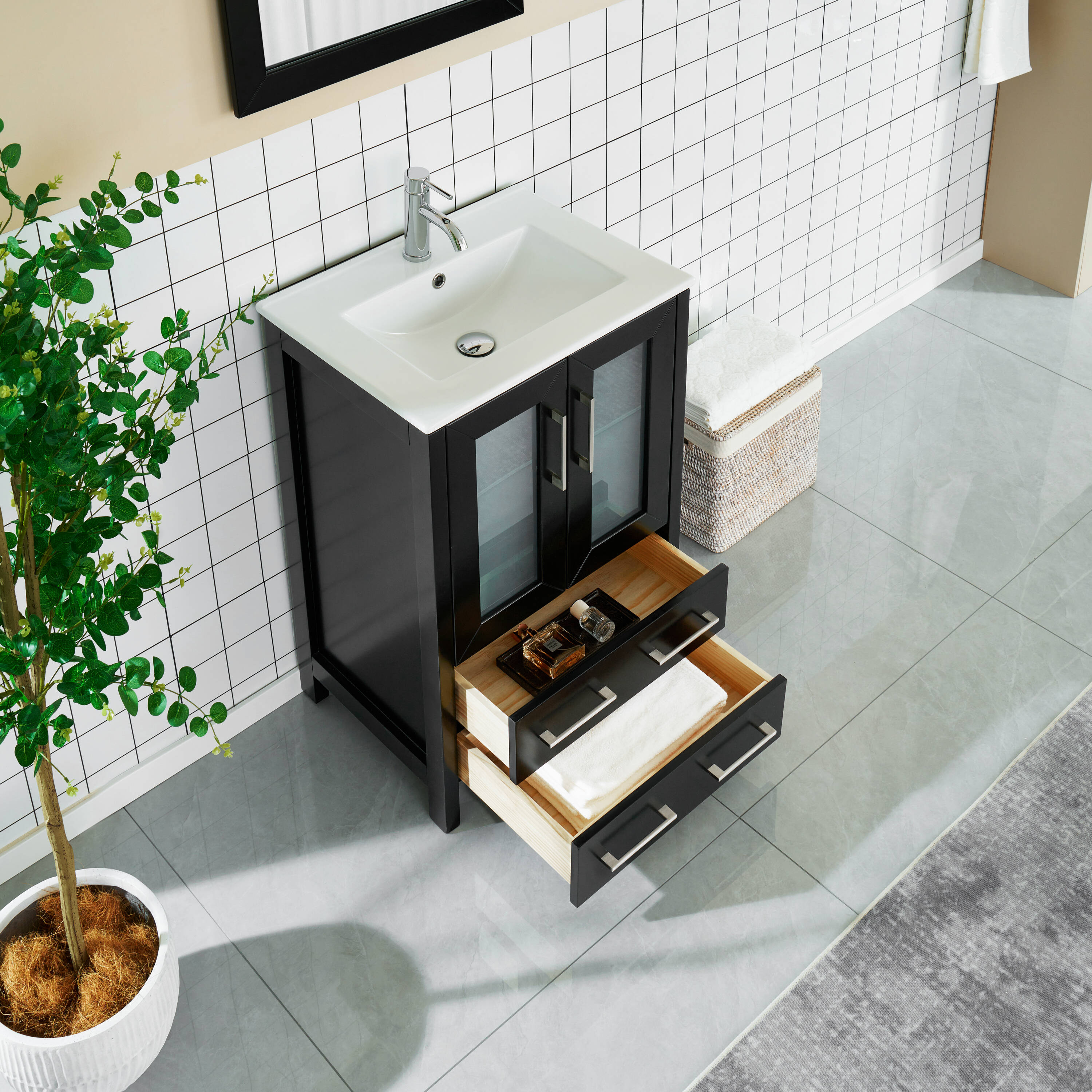 Vanity Art VA3024-E Bath-Vanity-Combo - View #4