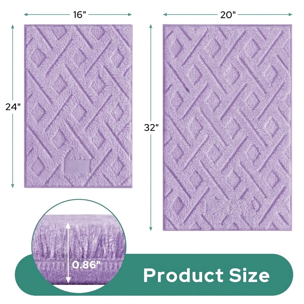 Paradigms Interiors 514068533139 Bath-Rugs - View #2