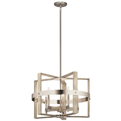Kichler Off White Chandeliers At Com, Off White Washed Wood Chandelier