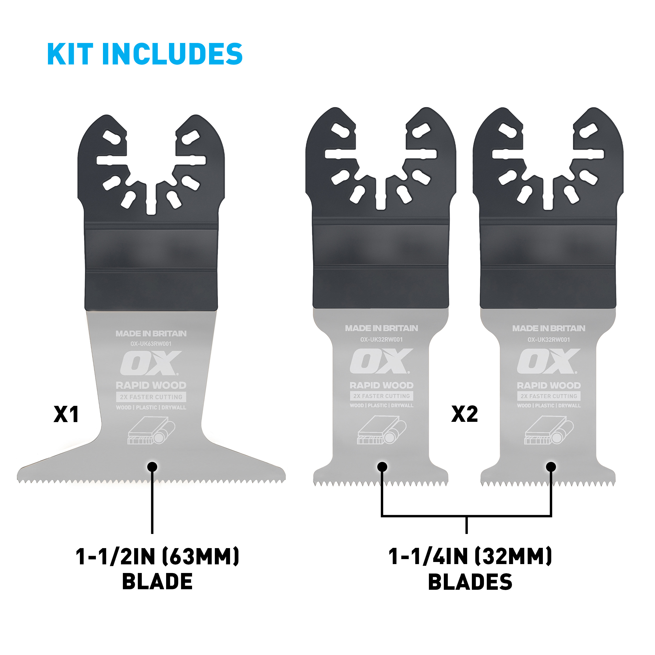 OX Tools OX-P184402-CC Oscillating-Tool-Accessories - View #2