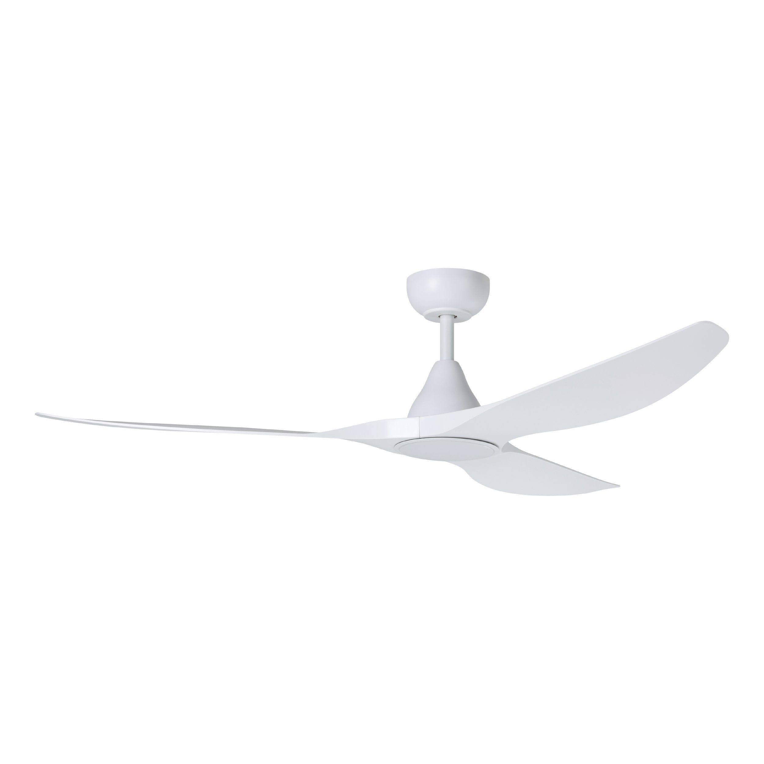EGLO 235112-6001A Surfline 60 Integrated LED White with White Blades Ceiling Fan With Light - Remote Included ( 3 -Blade )