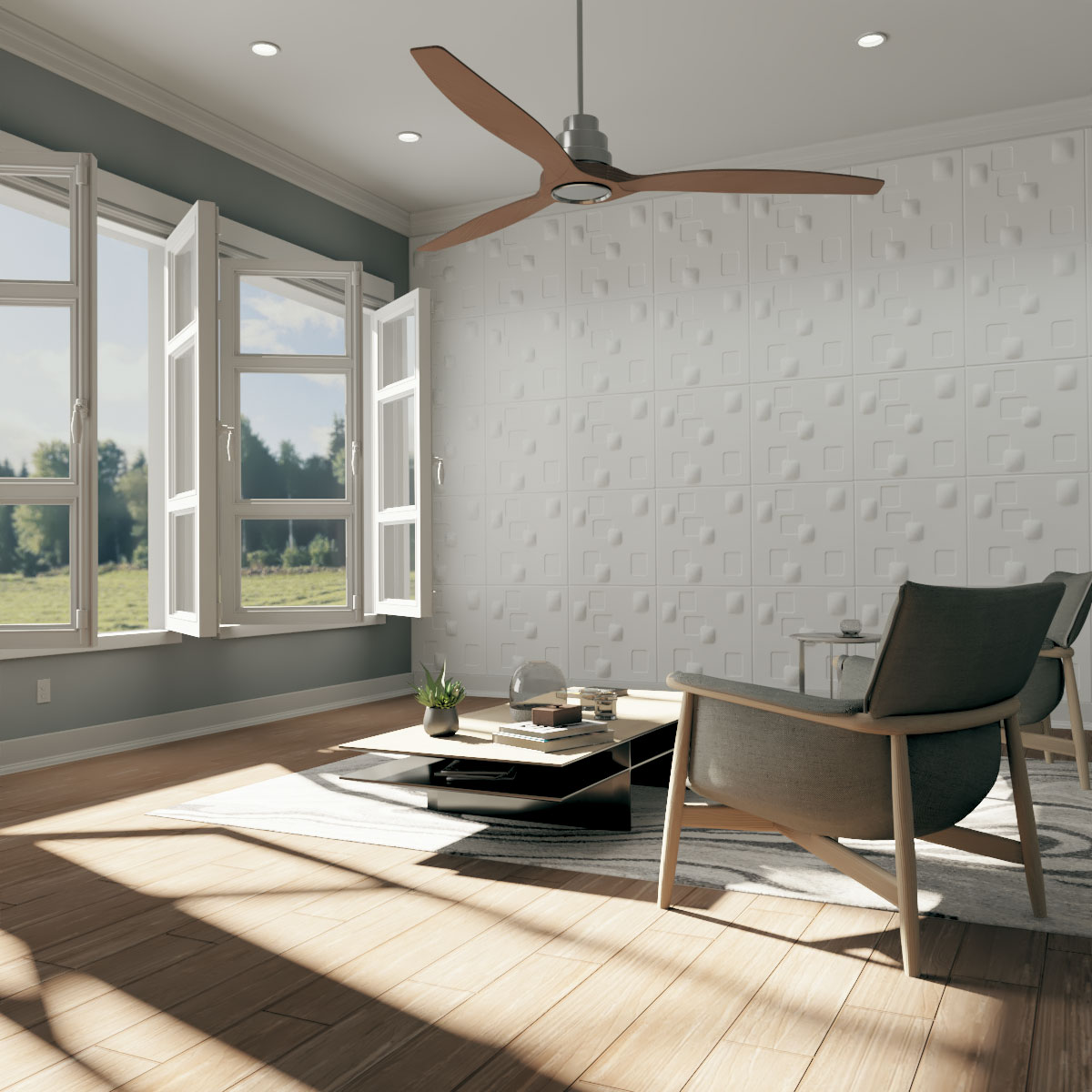 Ekena Millwork WP20X20AUWH-CASE-20 Wall-Panels - View #6